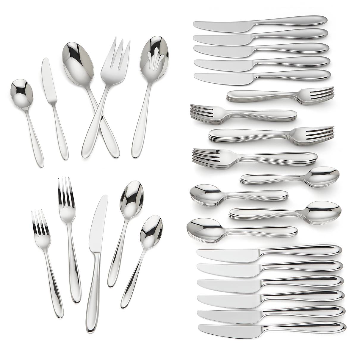 Lenox Premium Cantera 65-Piece Flatware Set - Image 2
