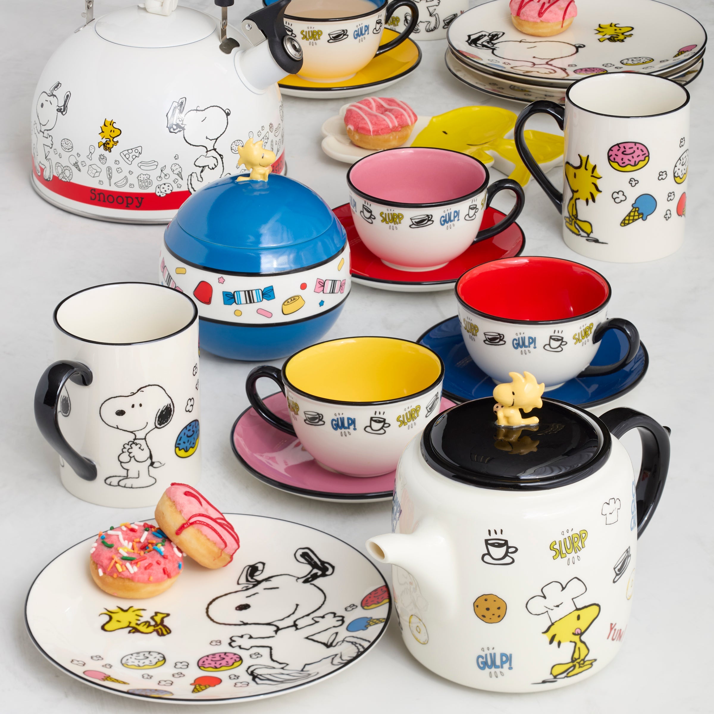 Lenox Premium Chef Snoopy Accent Plates, Set of 4 - Image 3