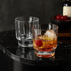Alternative view of Lenox Premium Estate Crystal Double Old Fashion Glasses, Set of 4