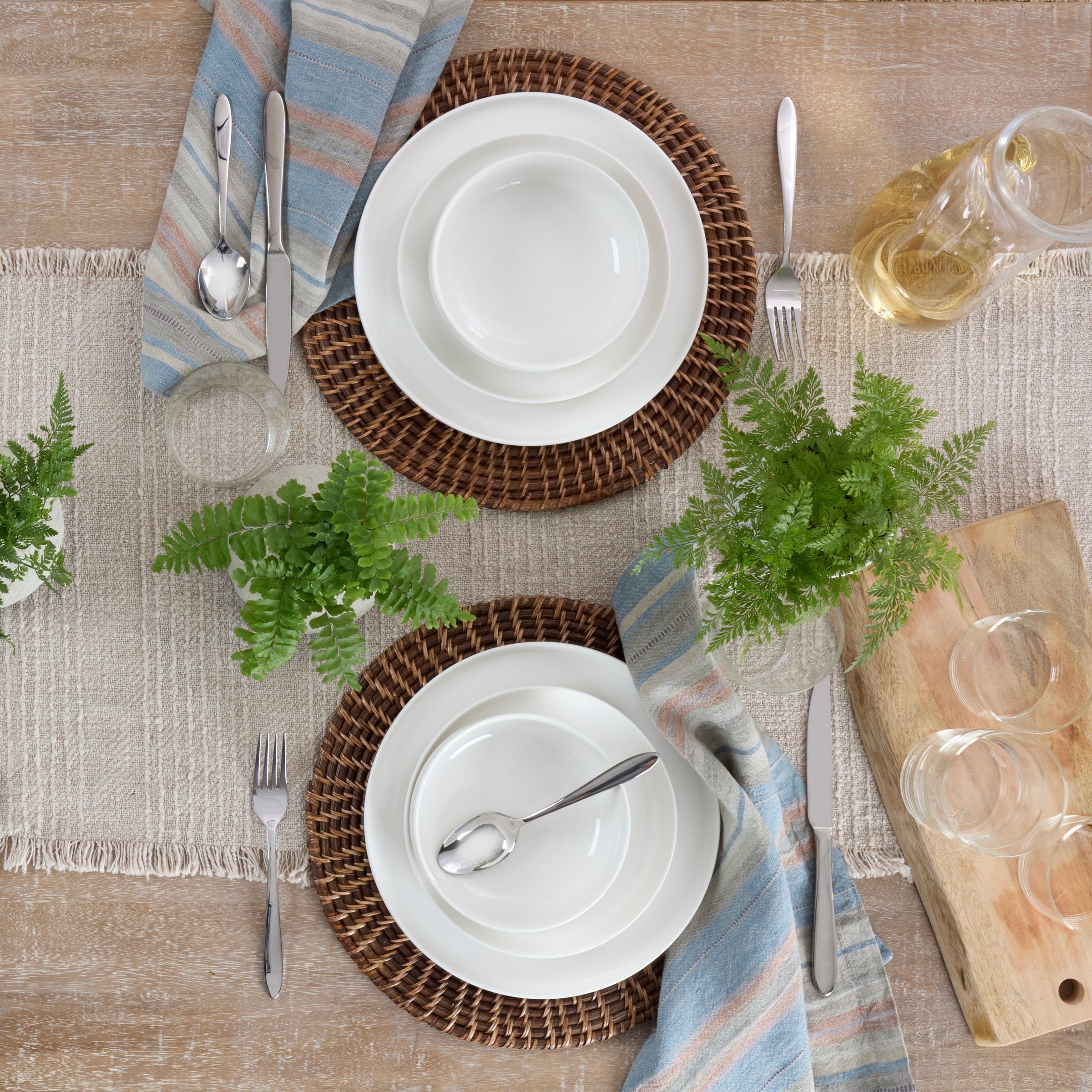 Lenox Premium 24 Seven White 18-Piece Dinnerware Set - Image 3