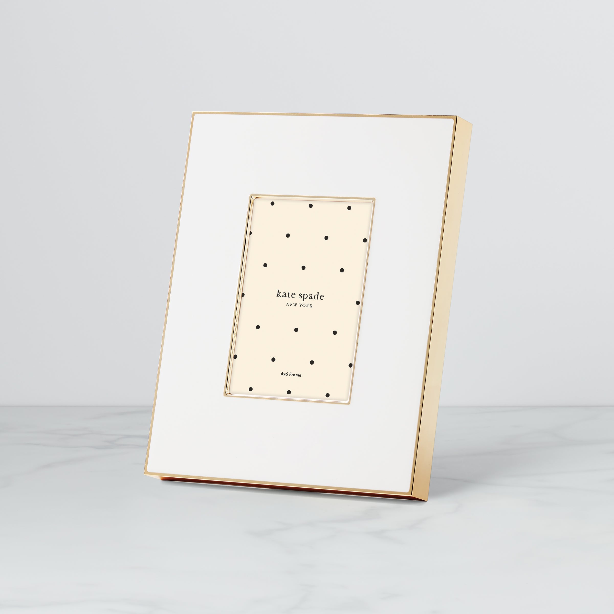 Lenox Premium Make It Pop White 4x6 Photo Frame
