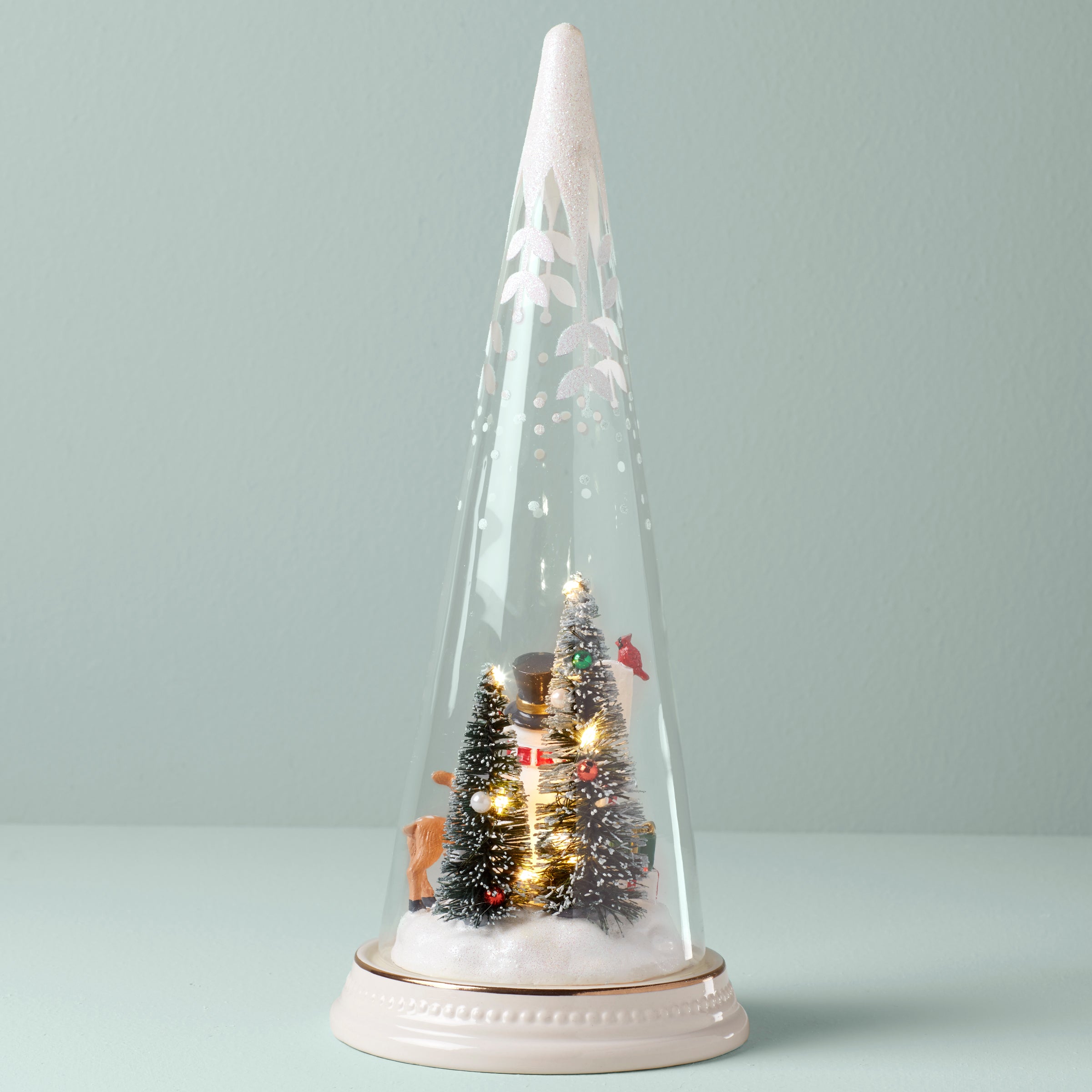 Lenox Premium Merry & Magical Lit Snowman Figurine - Image 2
