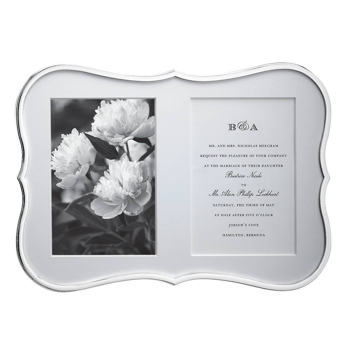 Lenox Premium Crown Point Double 5x7 Photo Frame