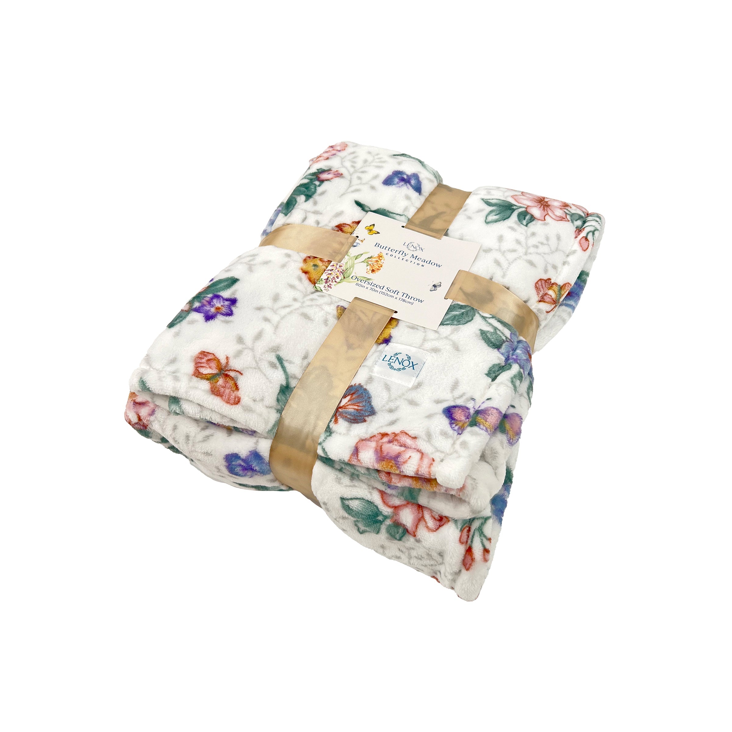 Lenox Premium Butterfly Meadow Throw Blanket - Image 2