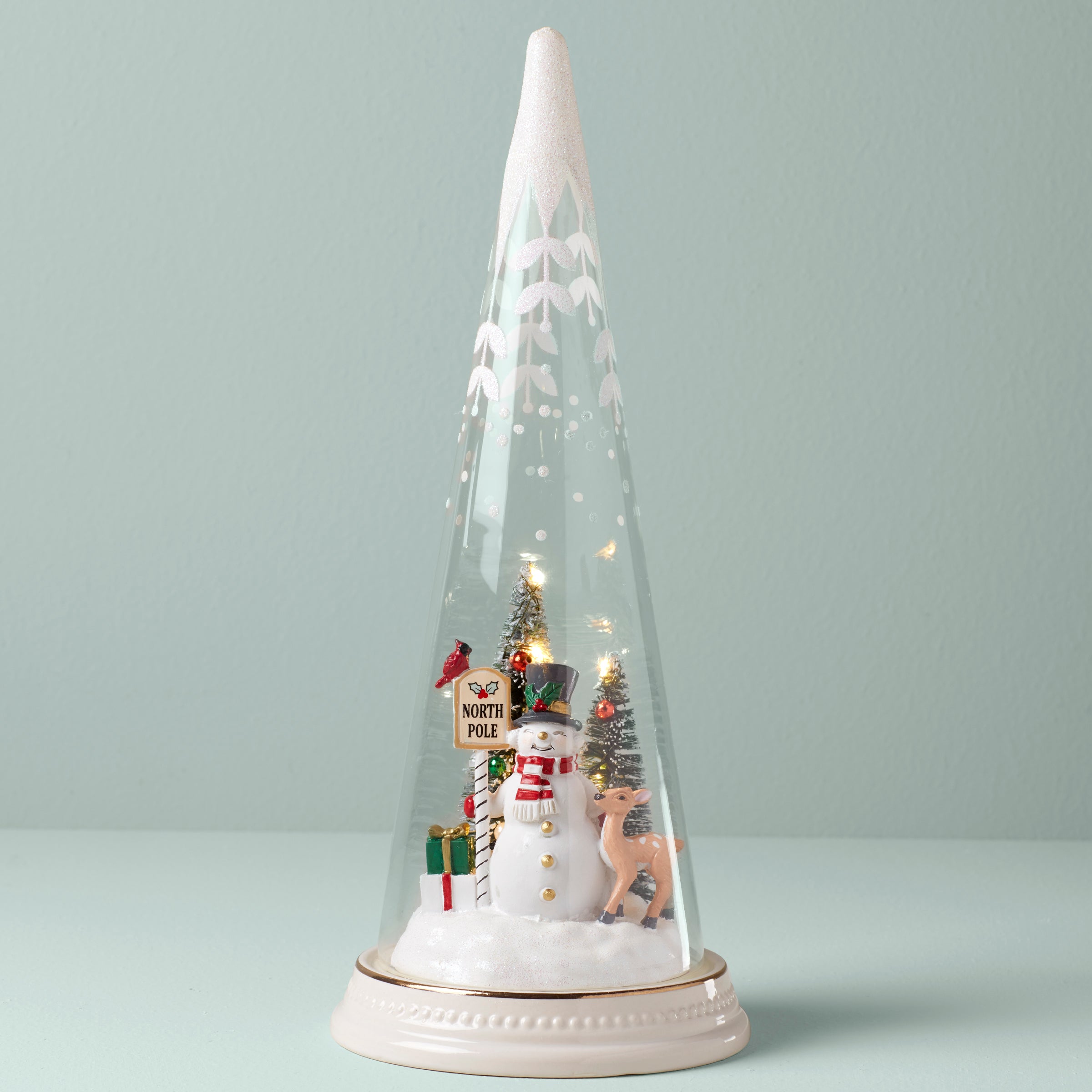 Lenox Premium Merry & Magical Lit Snowman Figurine