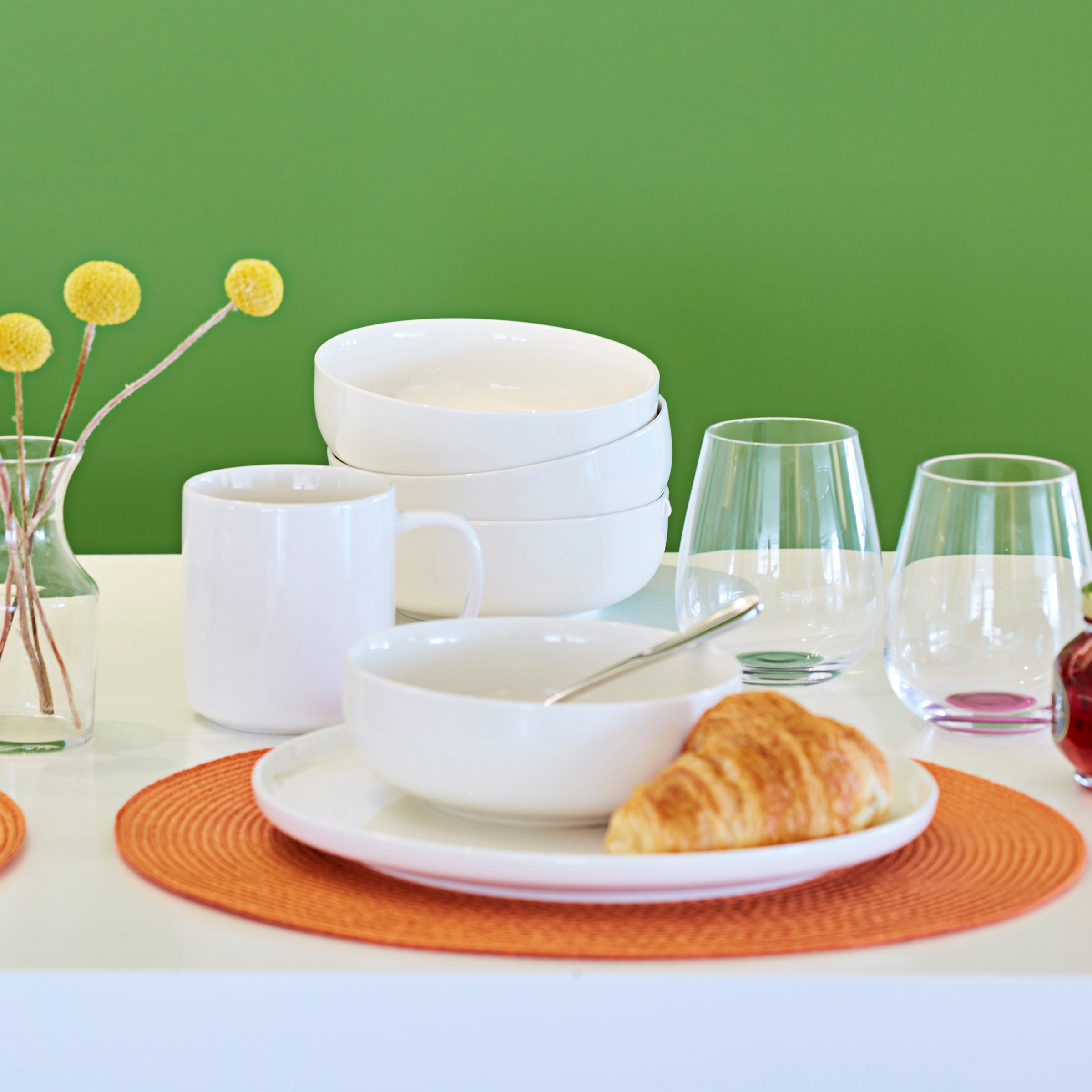 Lenox Premium 24 Seven White 12-Piece Dinnerware Set - Image 15