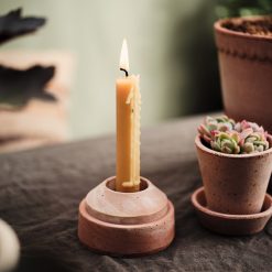 Alternative view of Lenox Premium Hoff Raw Rosa Candleholder