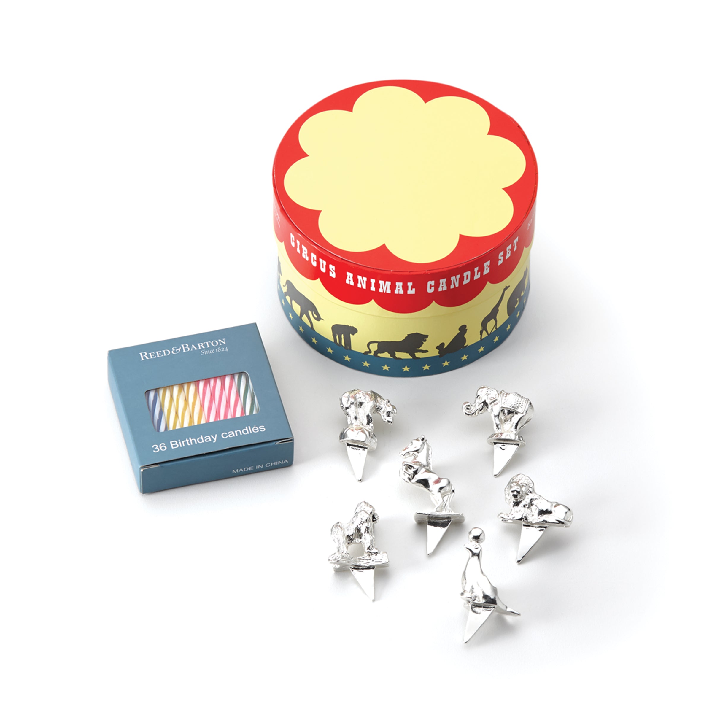 Lenox Premium Let's Celebrate 6-Piece Circus Candle Set - Image 2