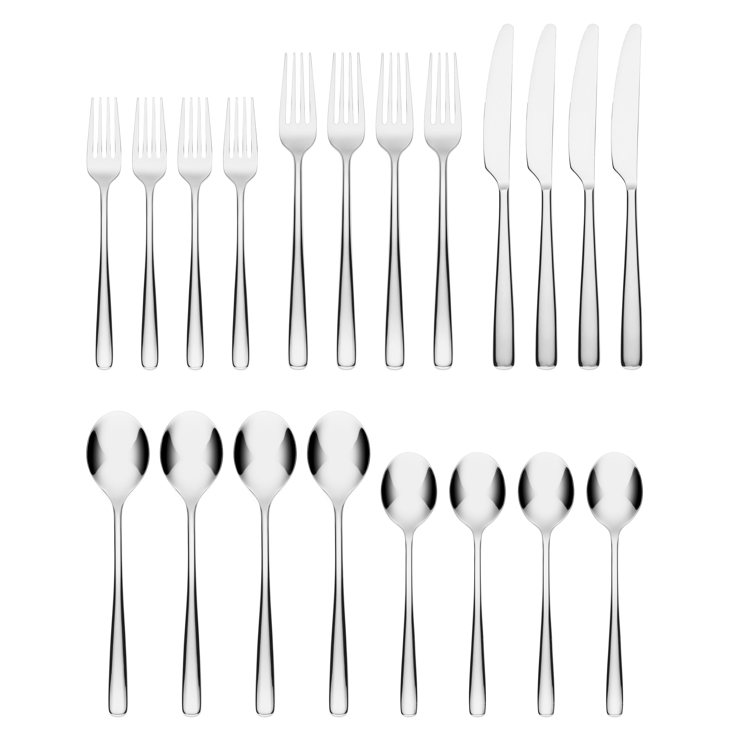 Lenox Premium Rise 20-Piece Flatware Set - Image 2