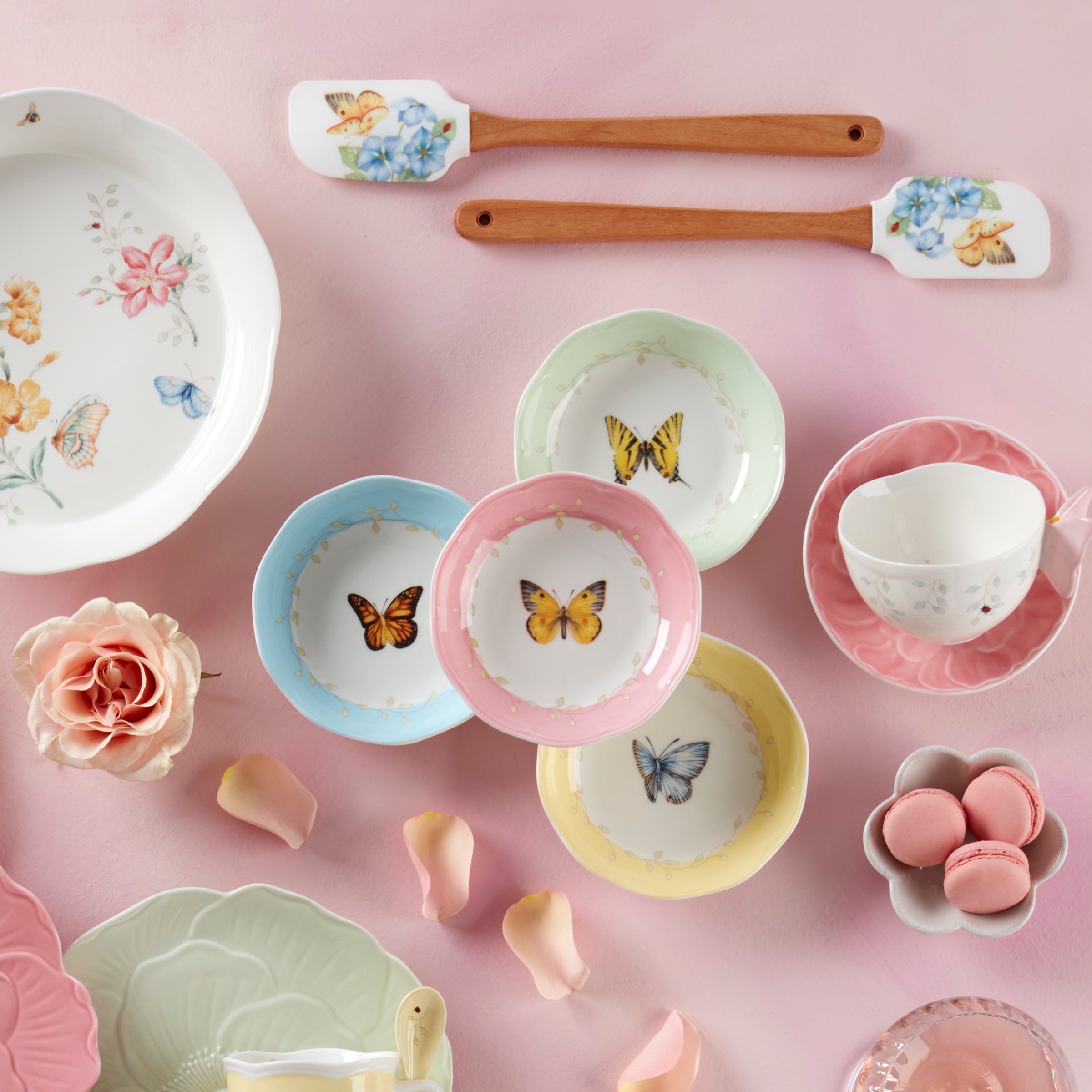 Lenox Premium Butterfly Meadow 2-Piece Spatula Set - Image 2