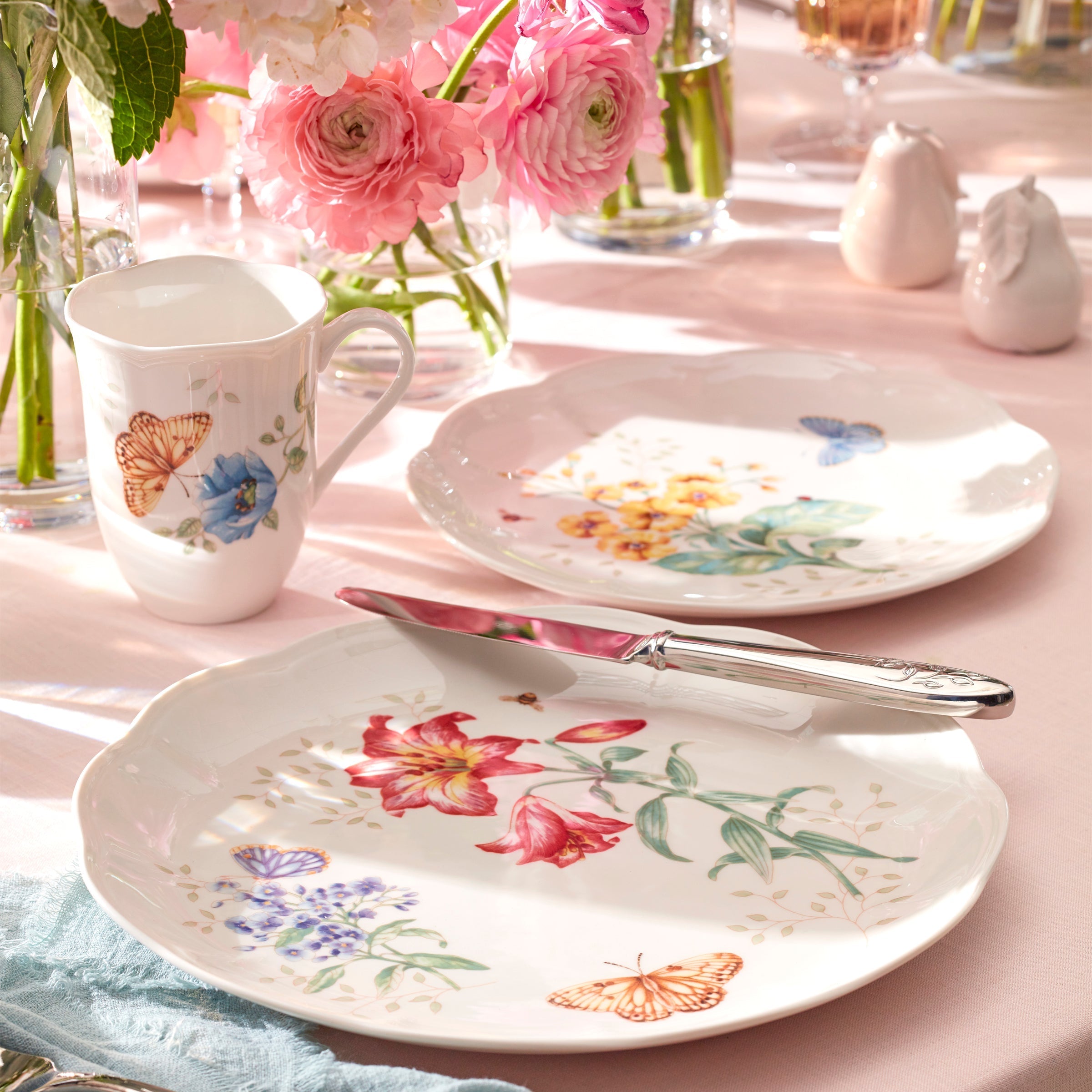 Lenox Premium Butterfly Meadow Fritillary Dinner Plate - Image 2