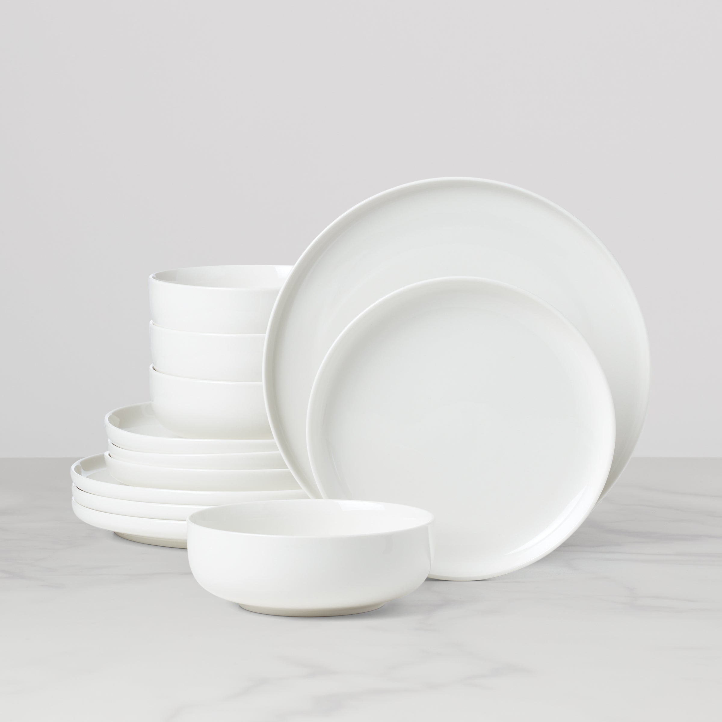 Lenox Premium 24 Seven White 12-Piece Dinnerware Set