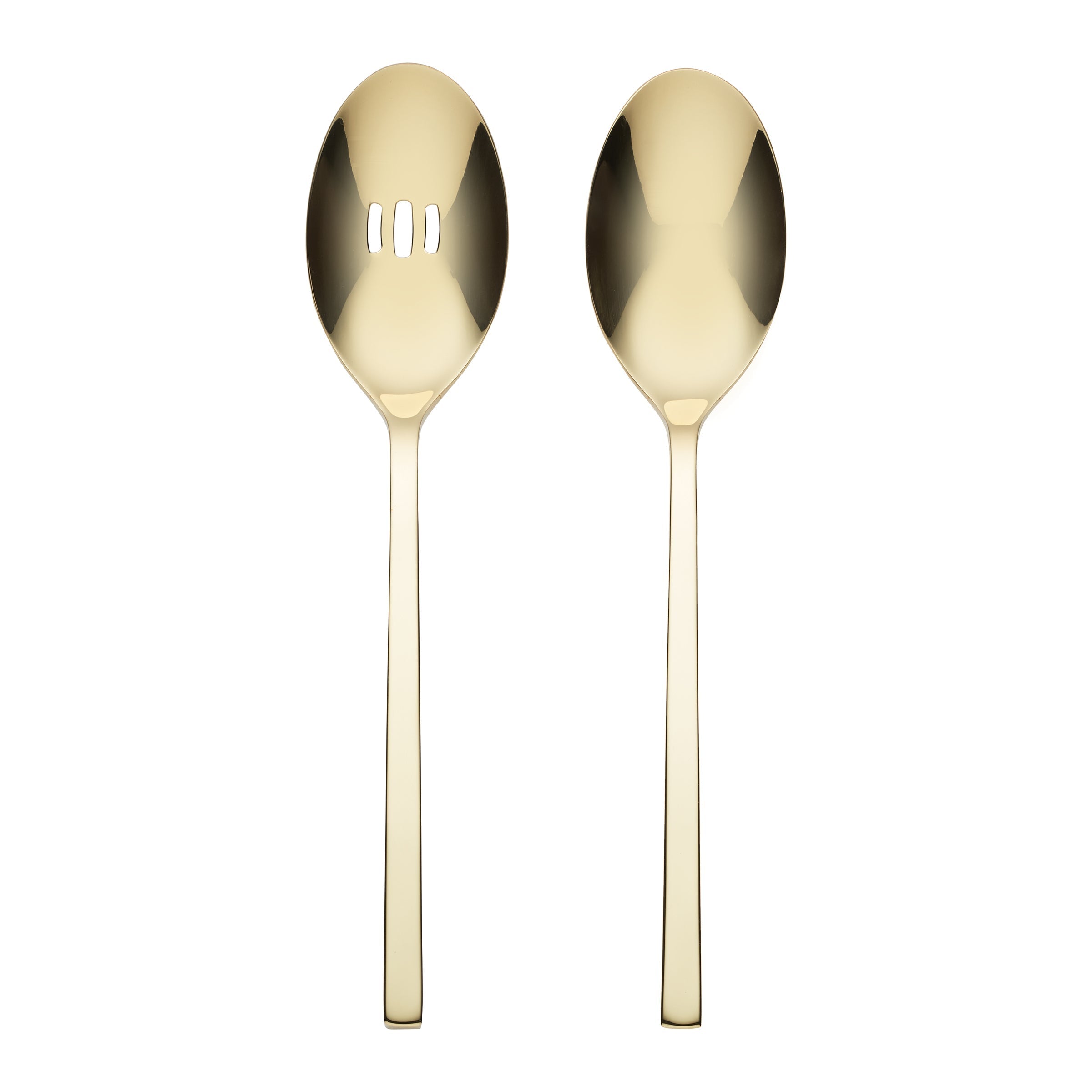 Lenox Premium Allay Champagne 2-Piece Serving Spoons