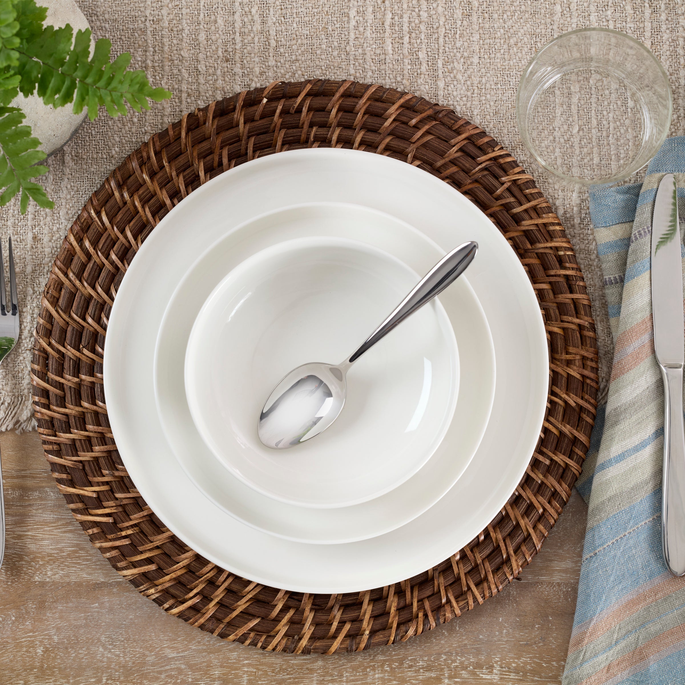 Lenox Premium 24 Seven White 12-Piece Dinnerware Set - Image 5
