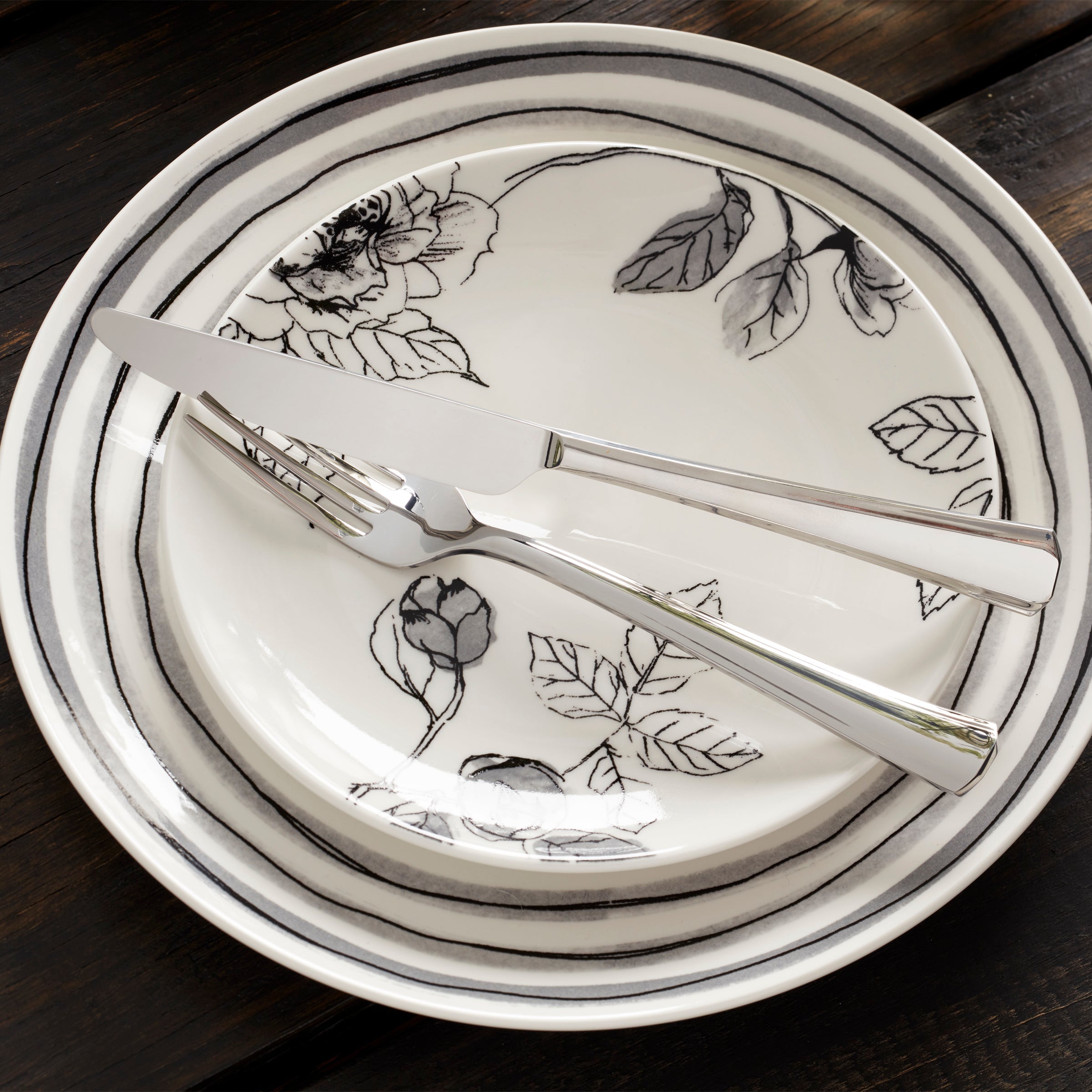 Lenox Premium Bleeker 20-Piece Flatware Set - Image 2