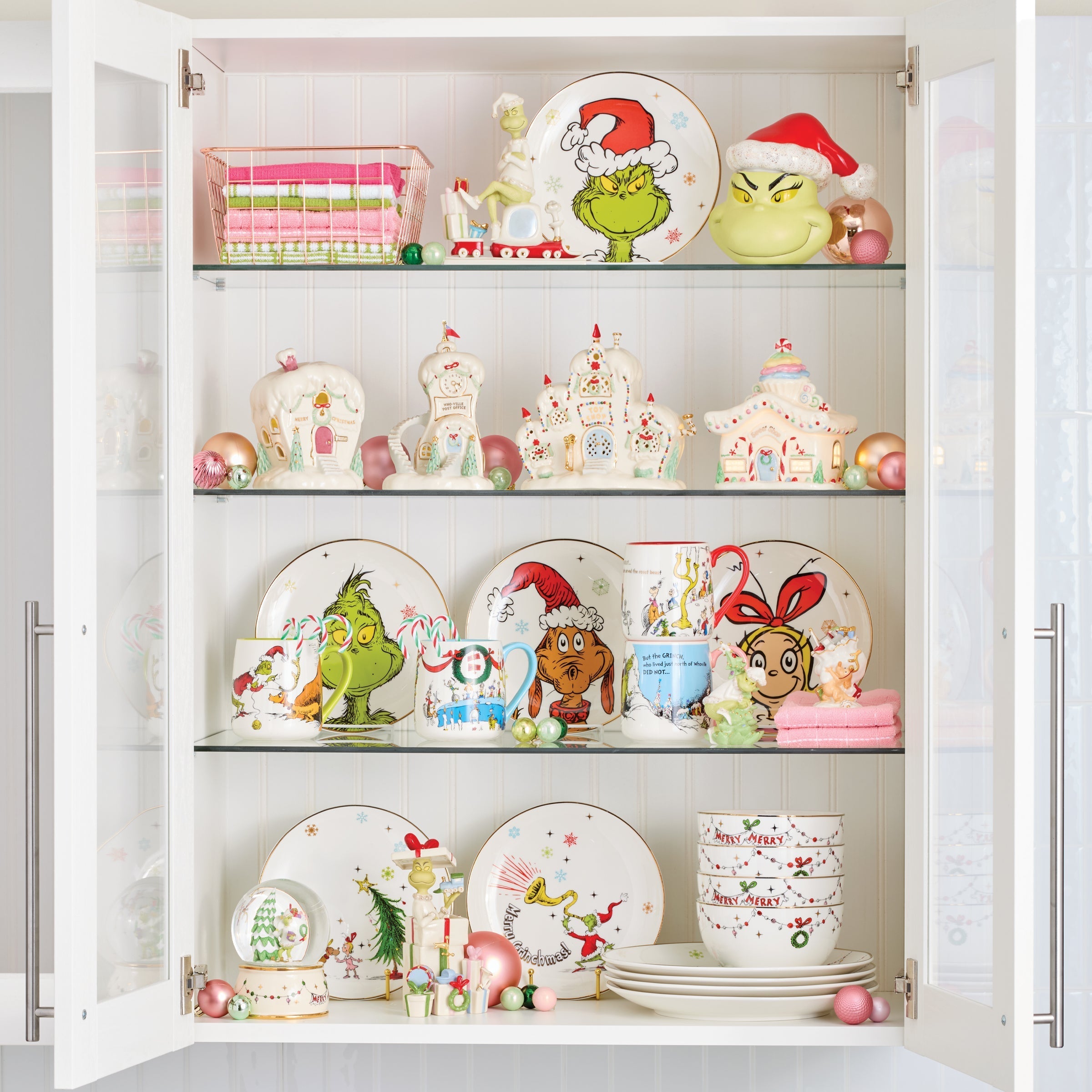 Lenox Premium Grinch Gets The Gifts Figurine - Image 4
