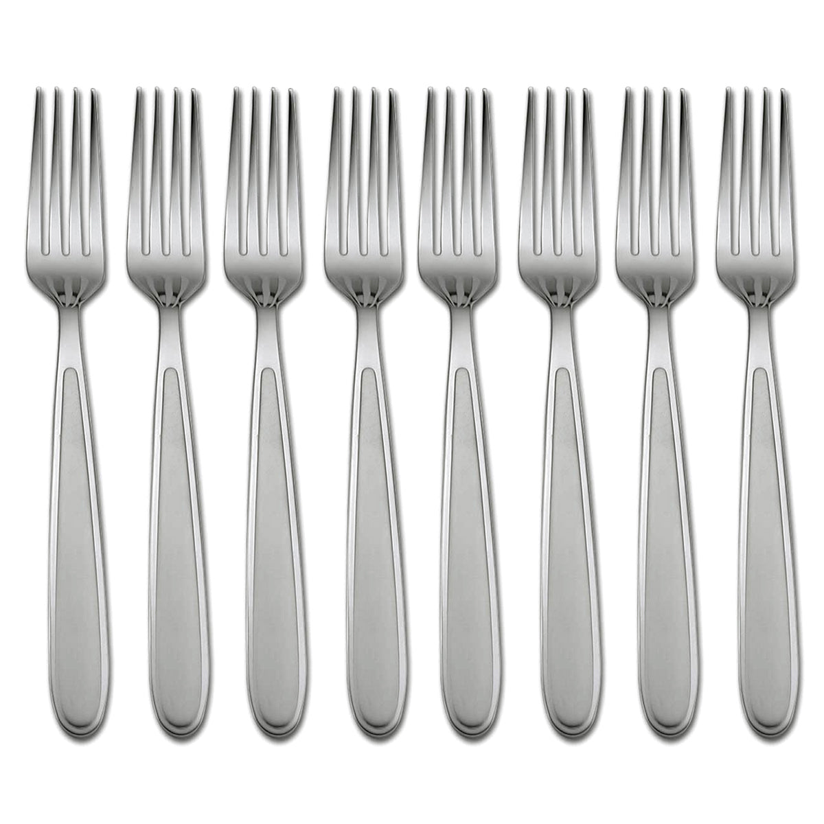 Lenox Premium Jordan Frosted Dinner Forks, Set of 8