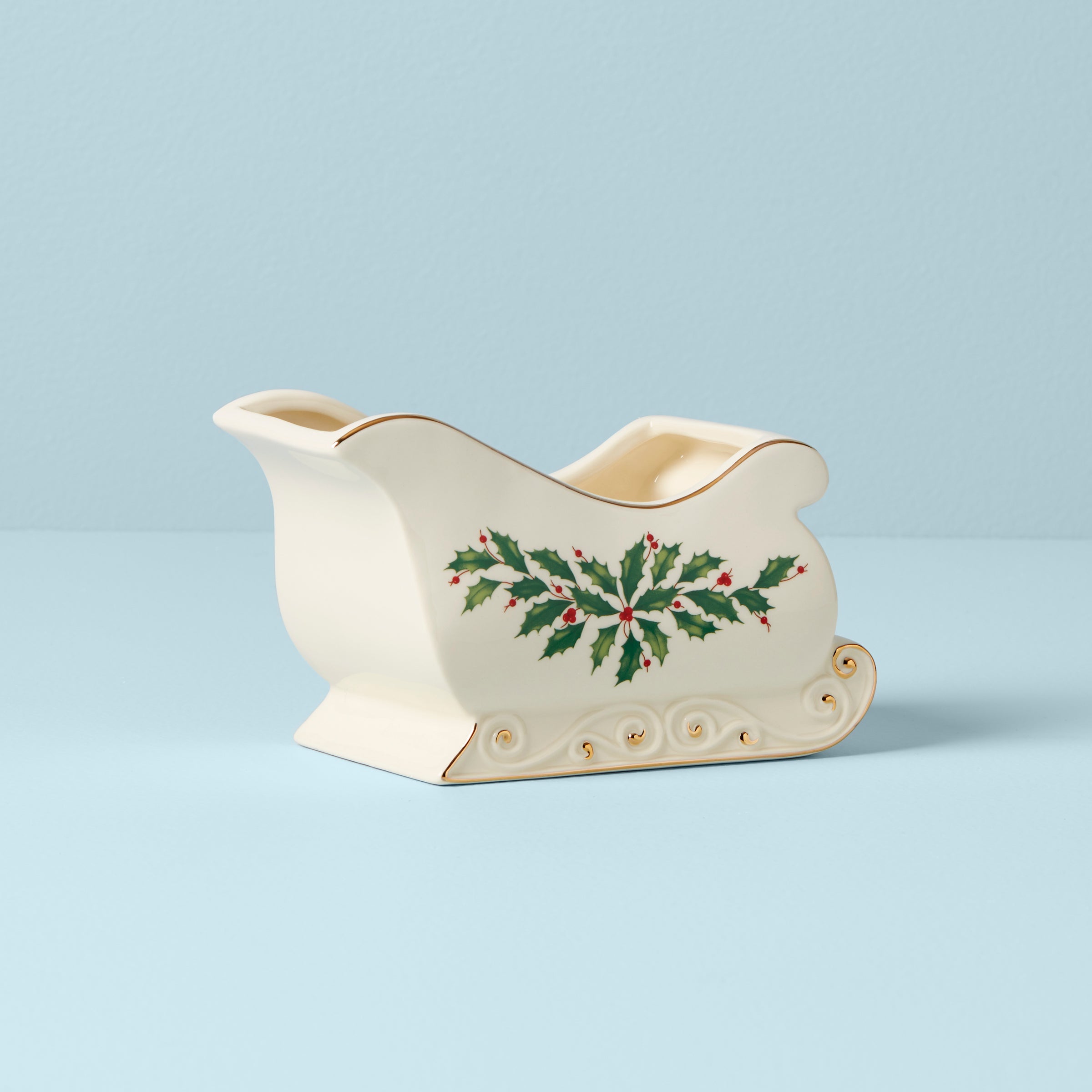Lenox Premium Holiday Sleigh Candy Dish - Image 2