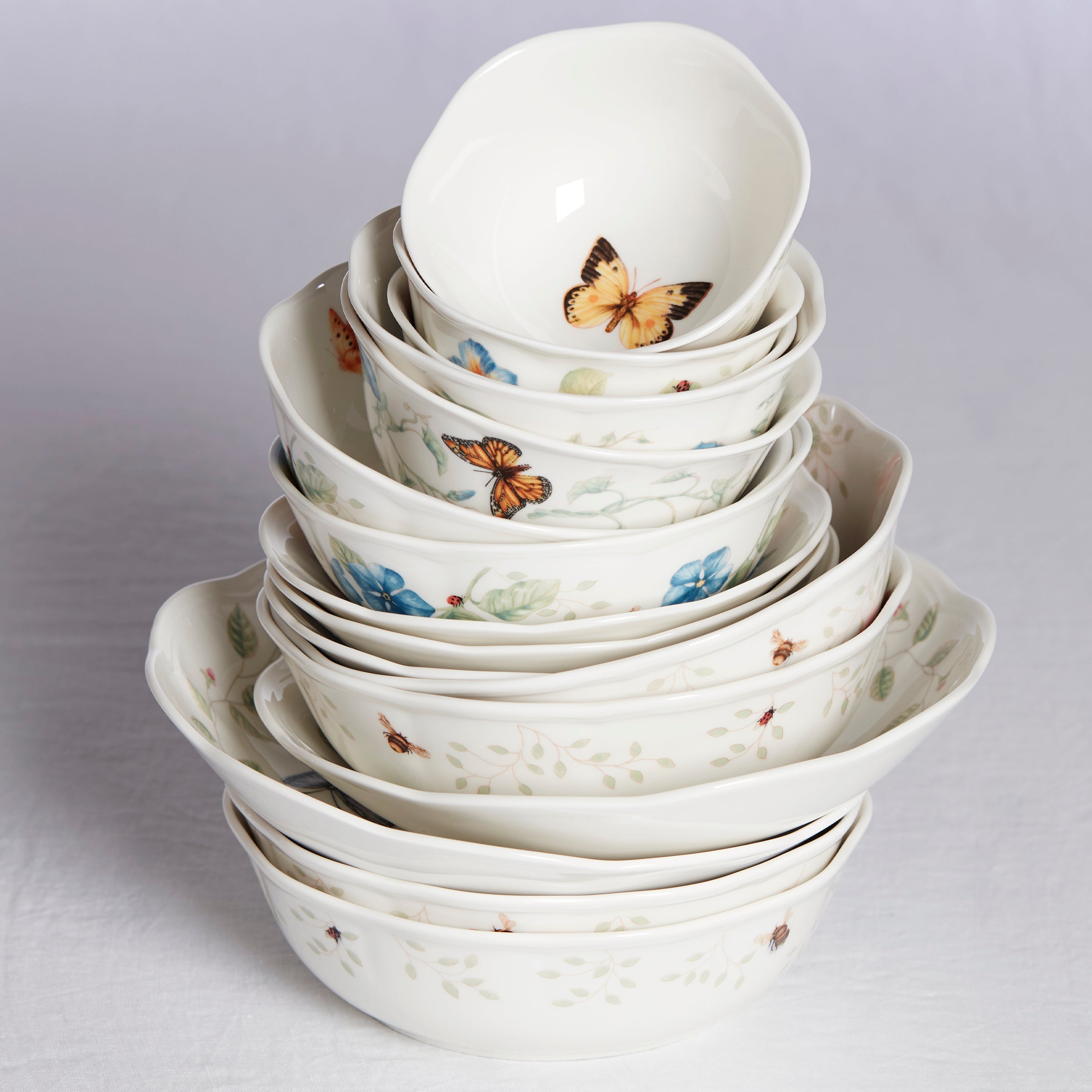 Lenox Premium Butterfly Meadow Fruit Bowl - Image 2