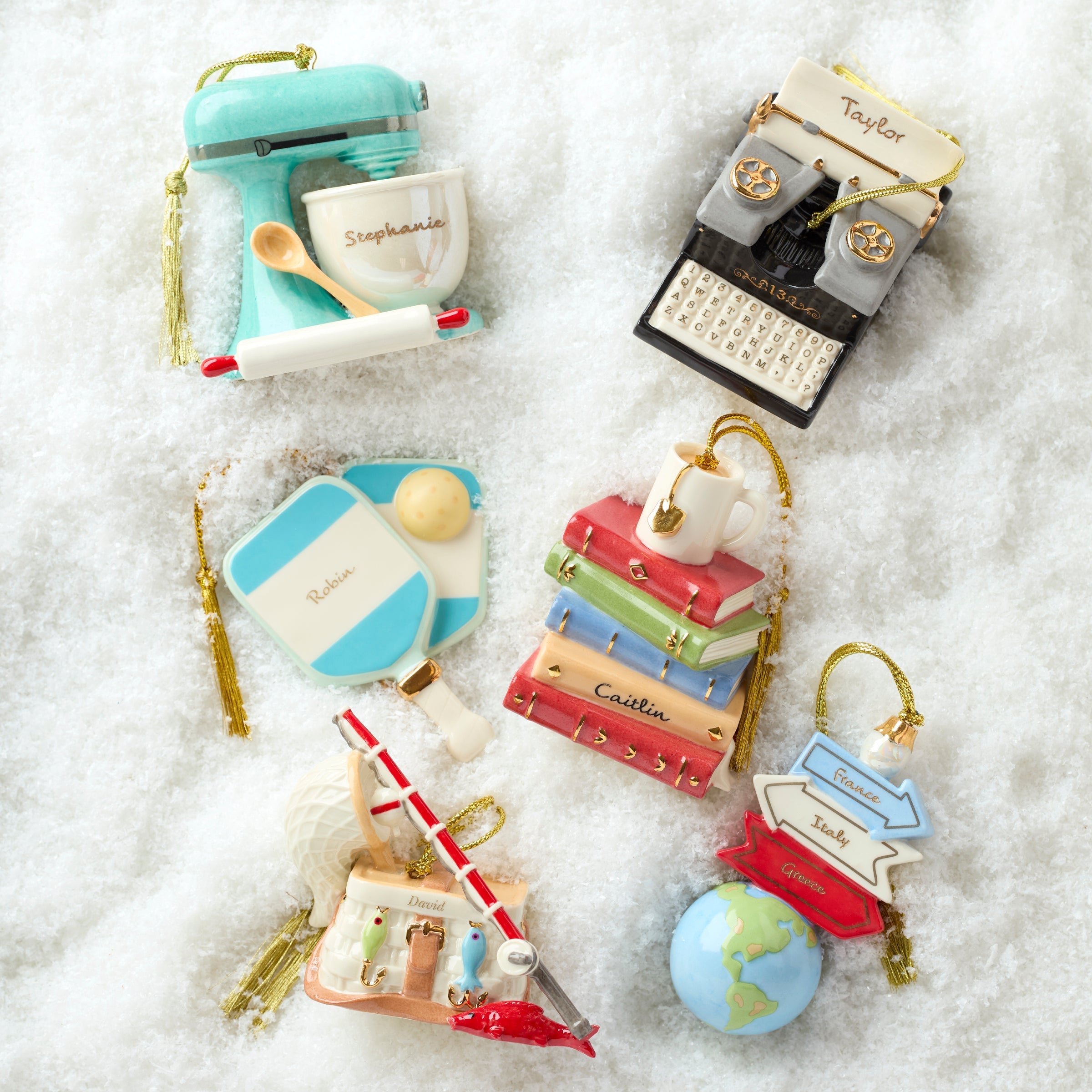 Lenox Premium Personalized Kitchen Mixer Ornament - Image 6