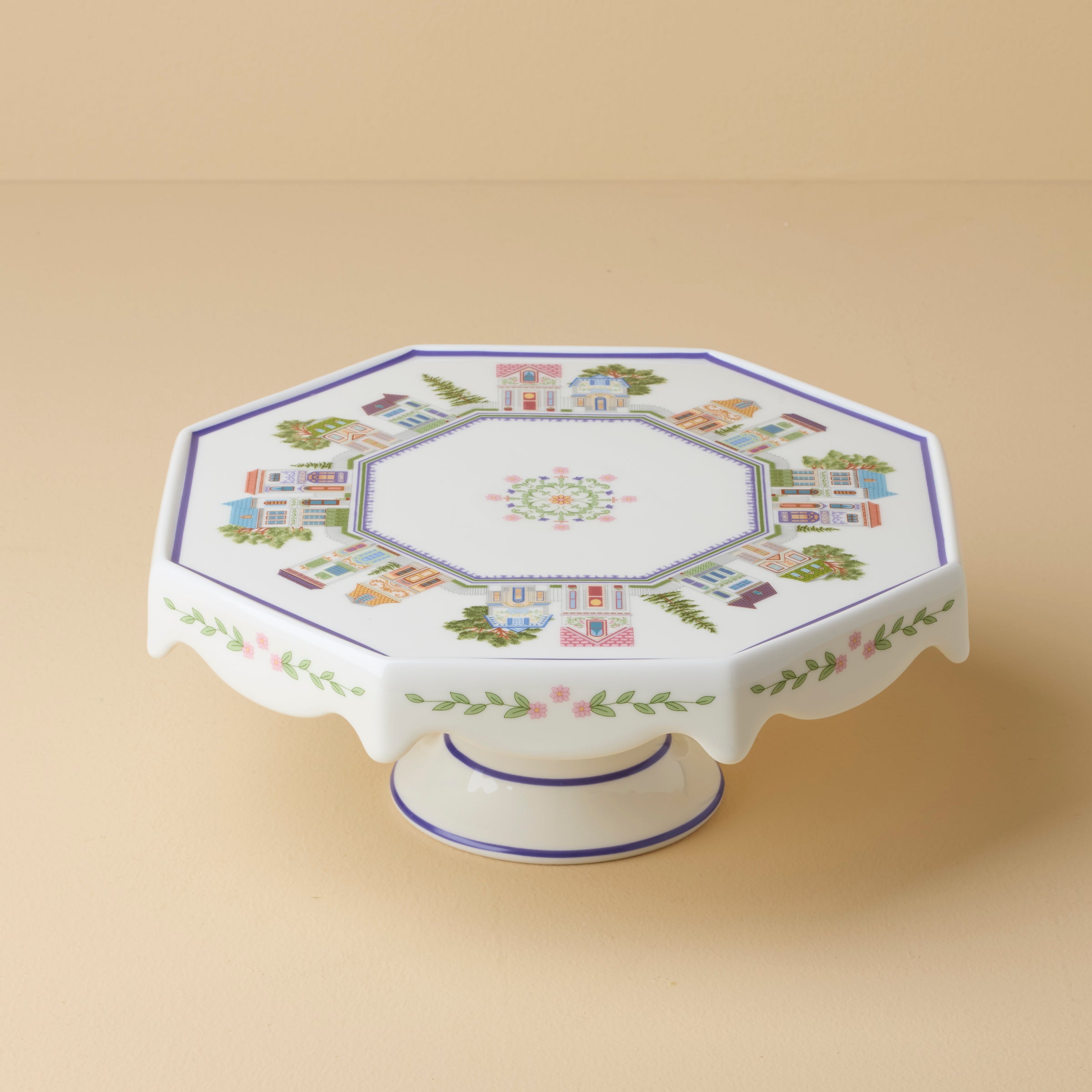 Lenox Premium Lenox Spice Village Cake Plate