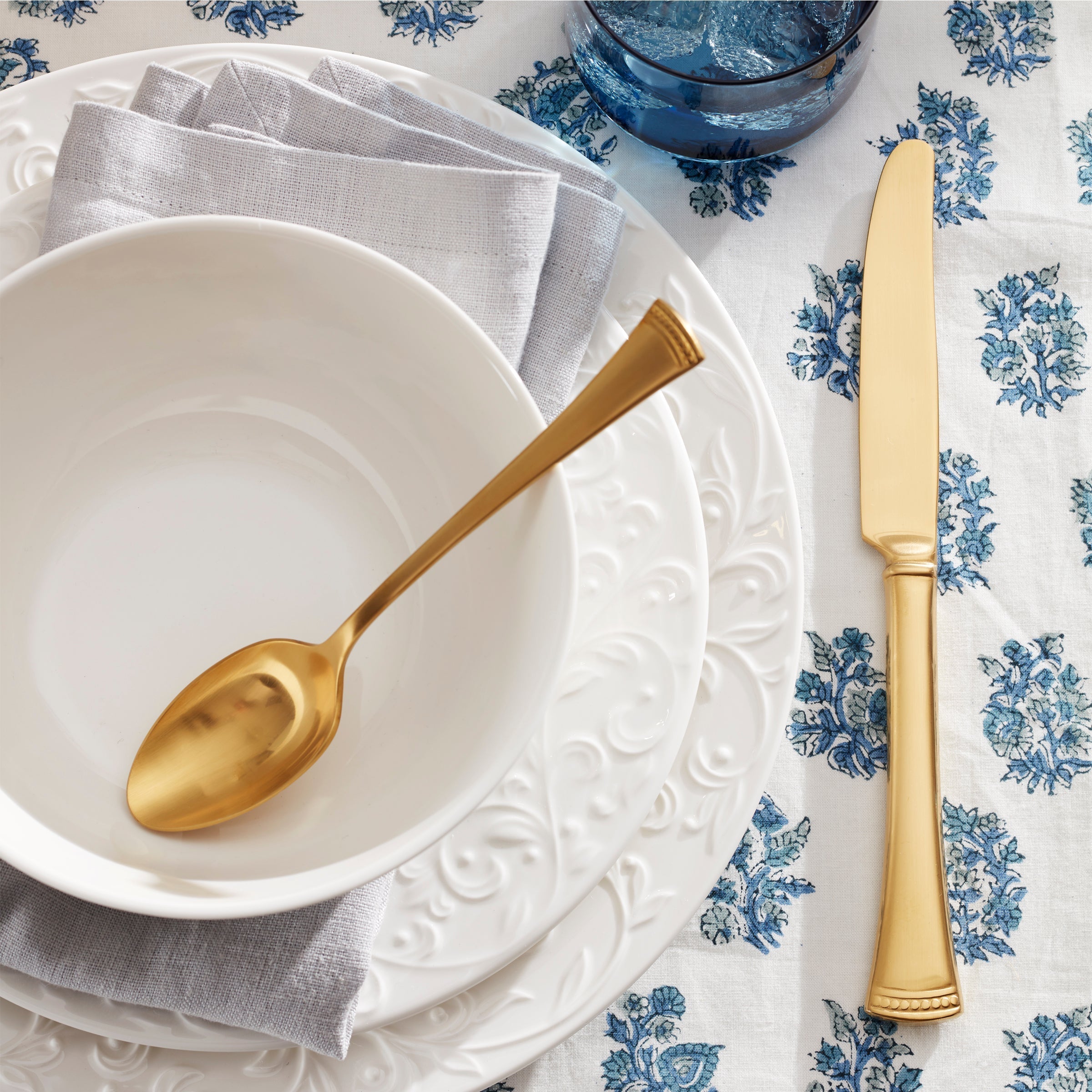Lenox Premium Opal Innocence Carved 4-Piece Place Setting - Image 3