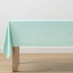 Lenox Premium French Perle Solid Ice Blue 60x120 Tablecloth