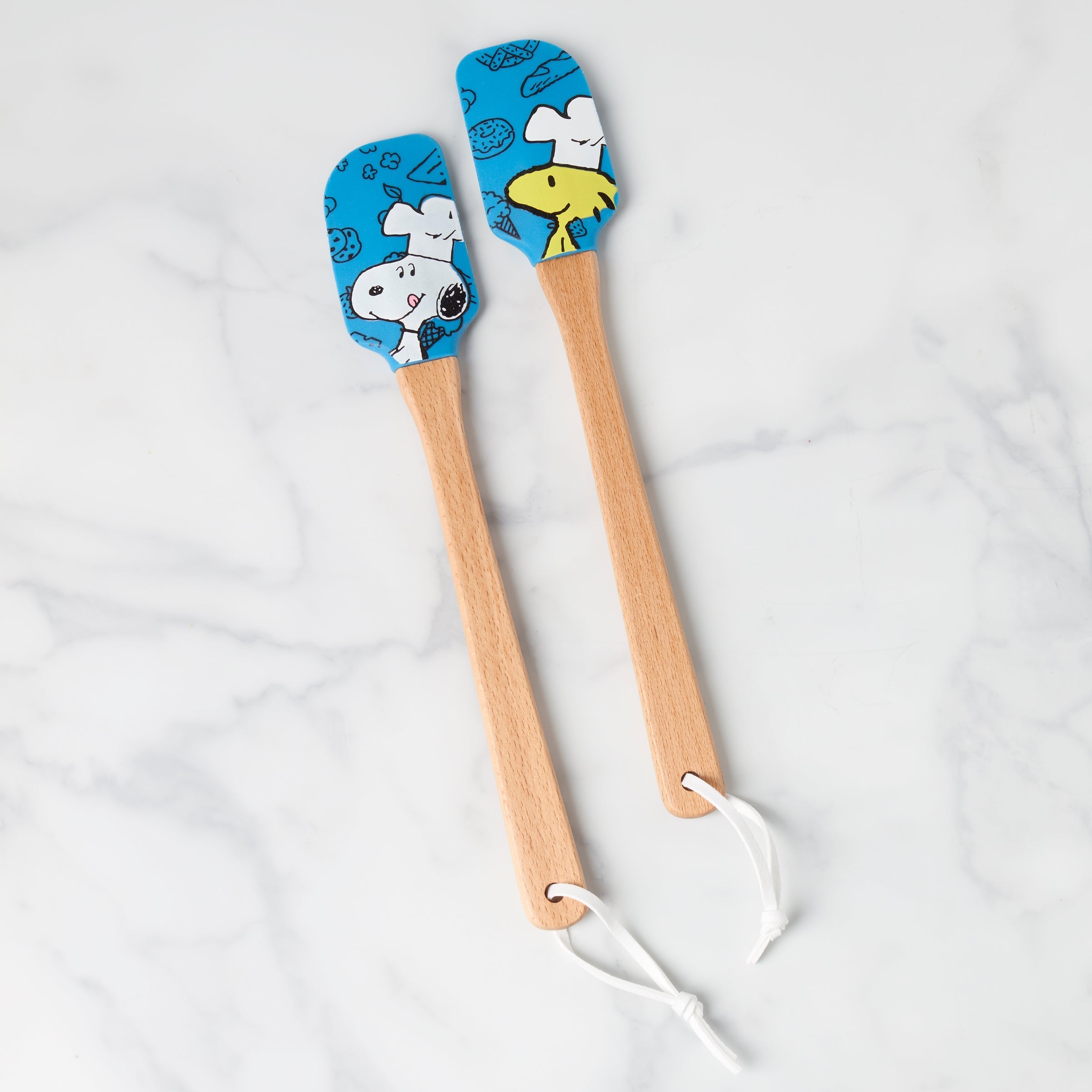 Lenox Premium Chef Snoopy Blue Spatulas, Set of 2