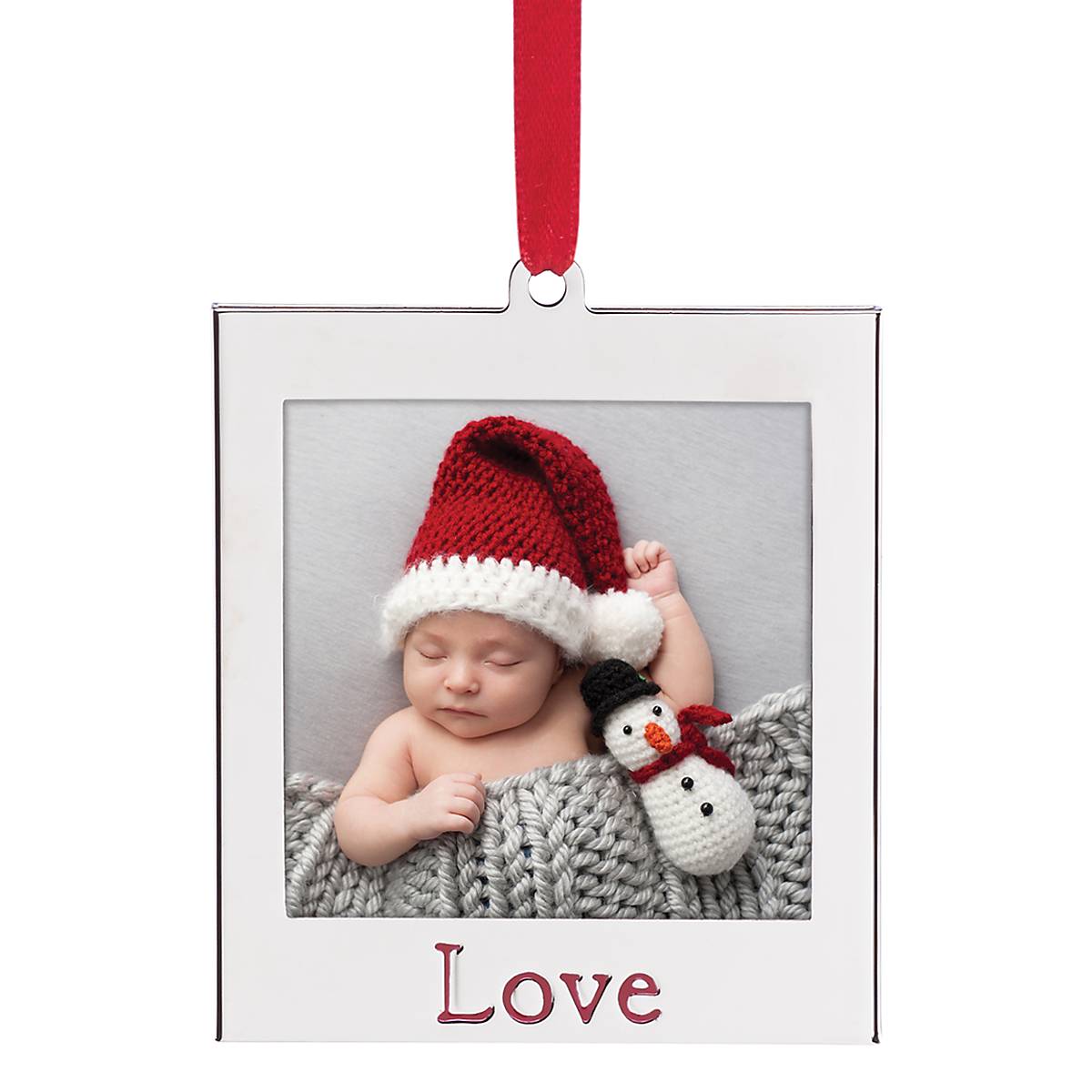 Lenox Premium Love Photo Frame Charm Ornament - Image 2
