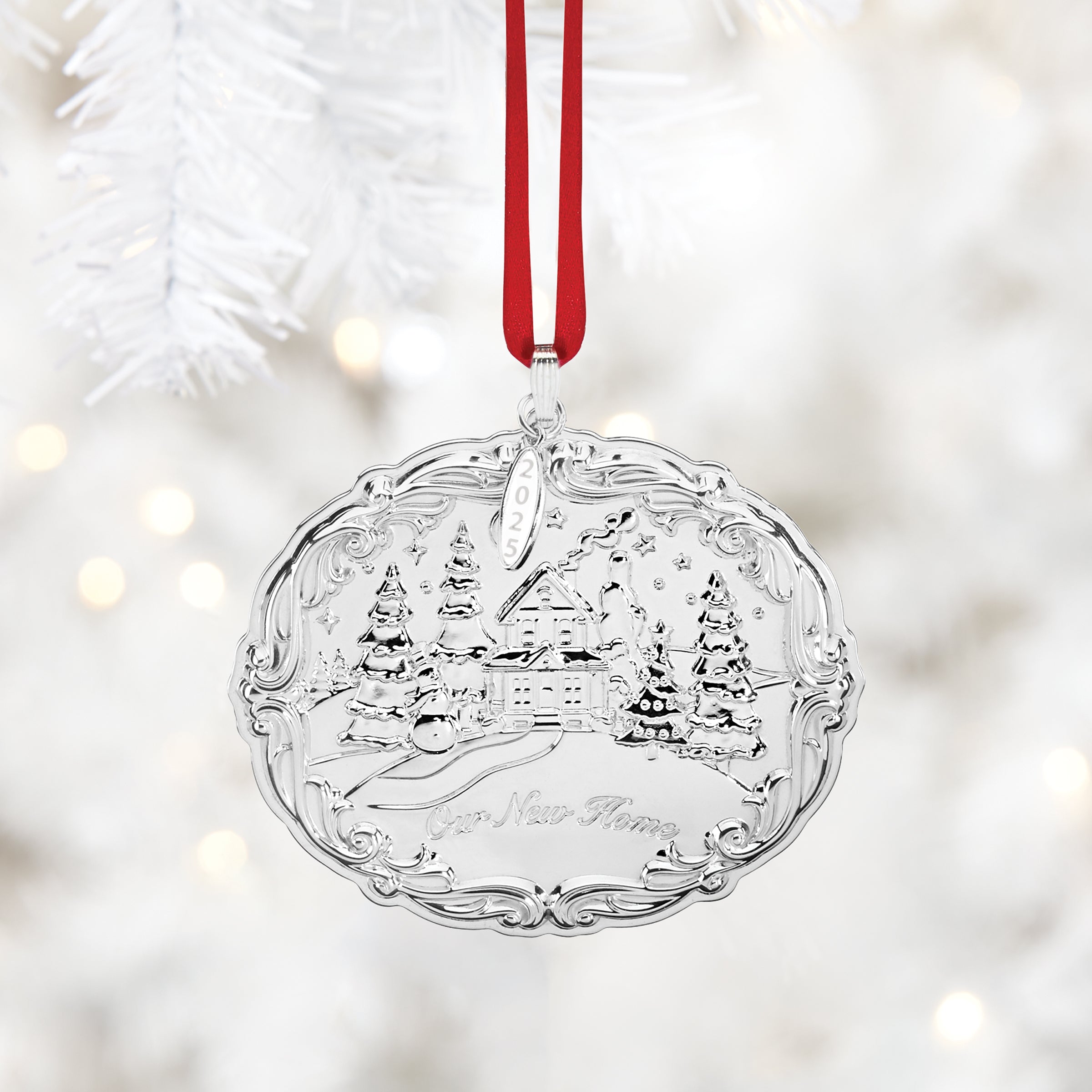 Lenox Premium 2026 Our New Home Sterling Silver Ornament - Image 2