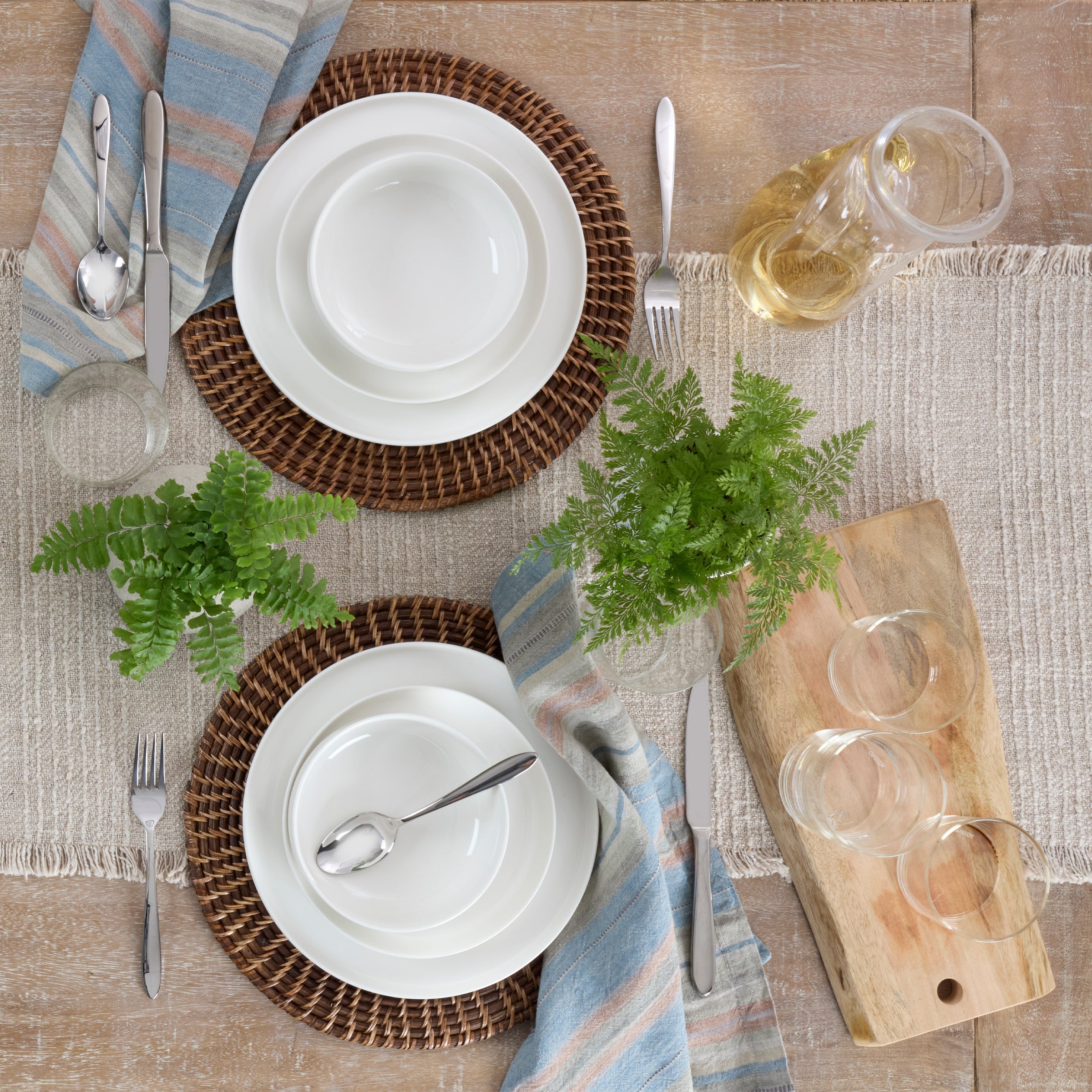 Lenox Premium 24 Seven White 12-Piece Dinnerware Set - Image 3