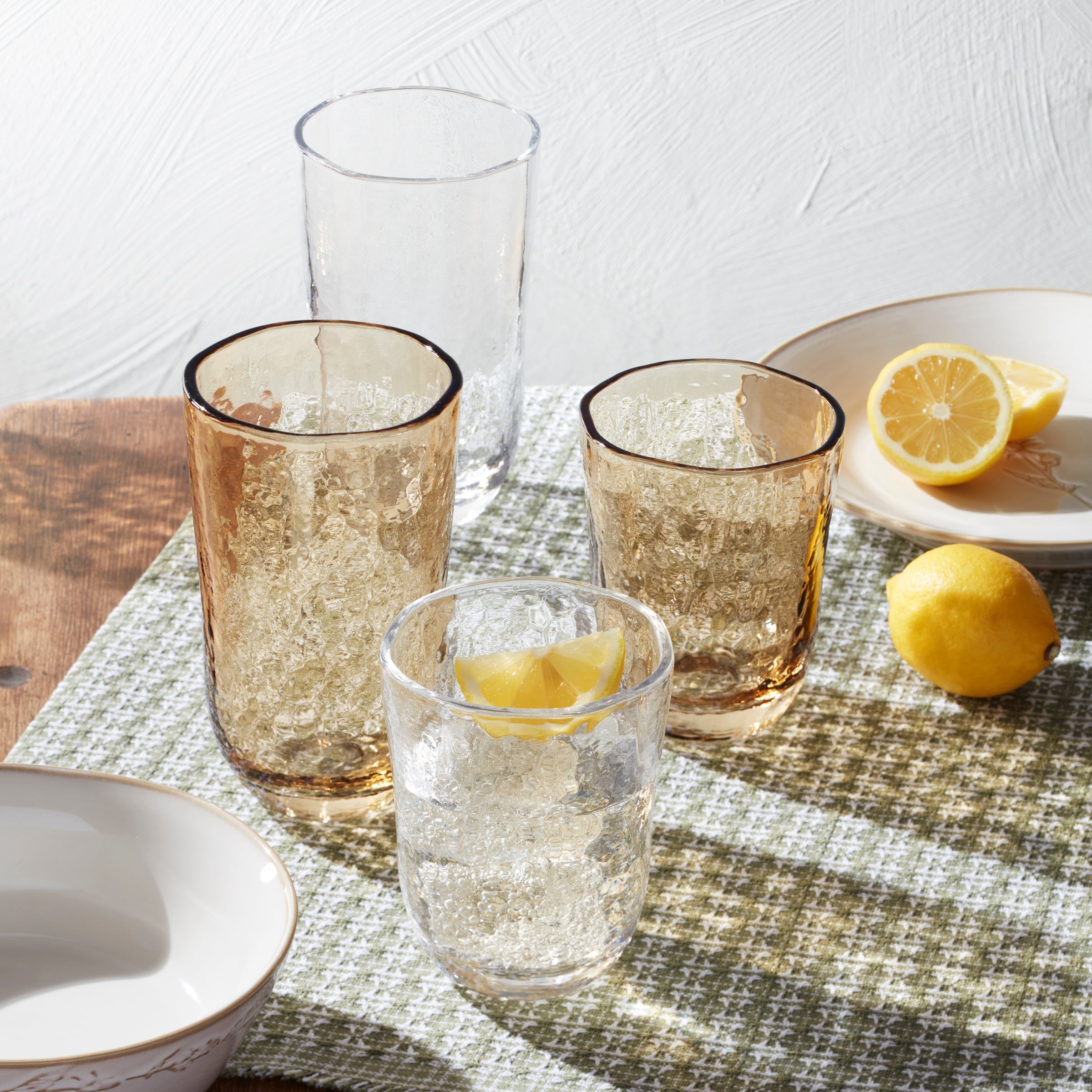 Lenox Premium Homespun Amber Tall Tumbler - Set Of 4 - Image 7