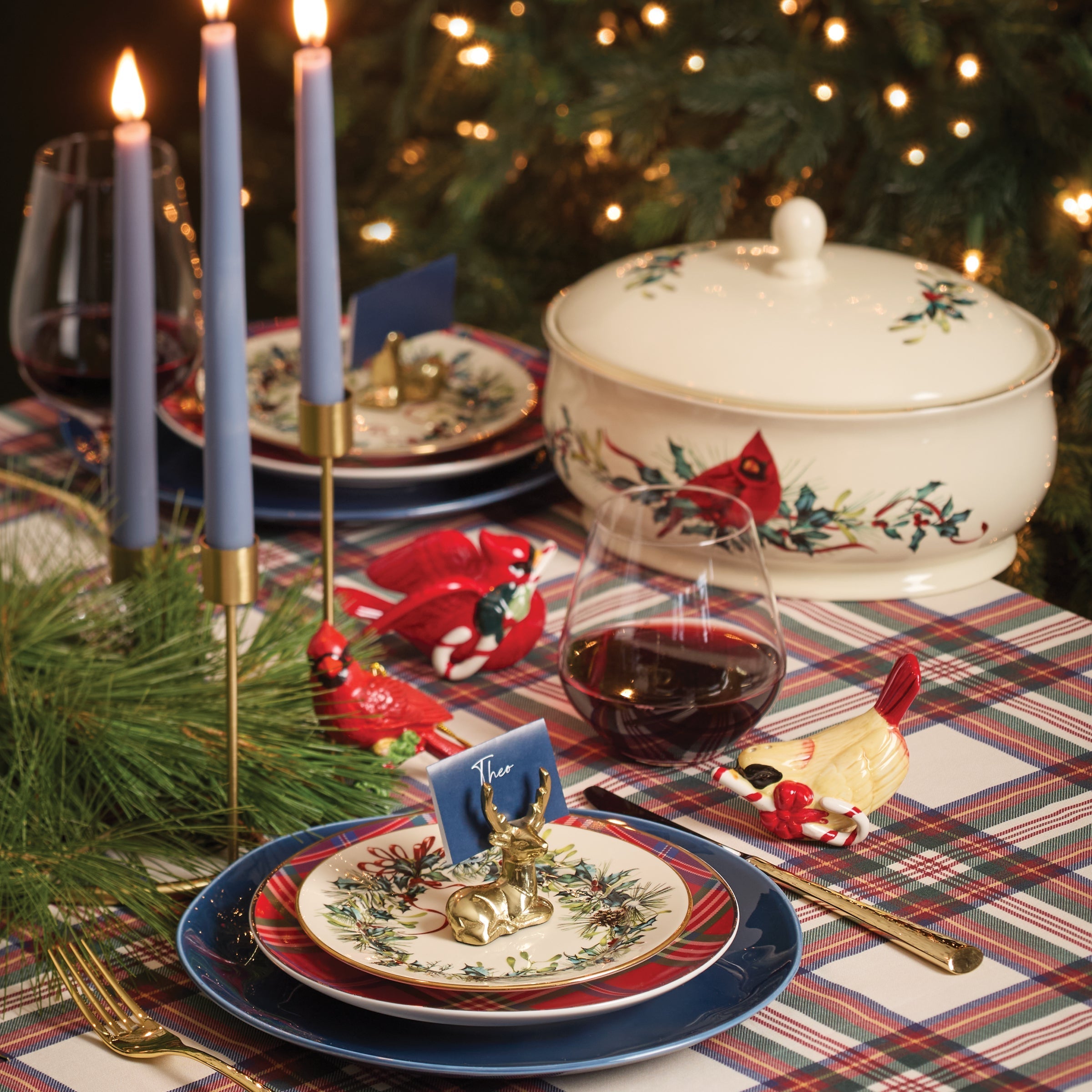 Lenox Premium Winter Greetings 5-Piece Place Setting - Image 4