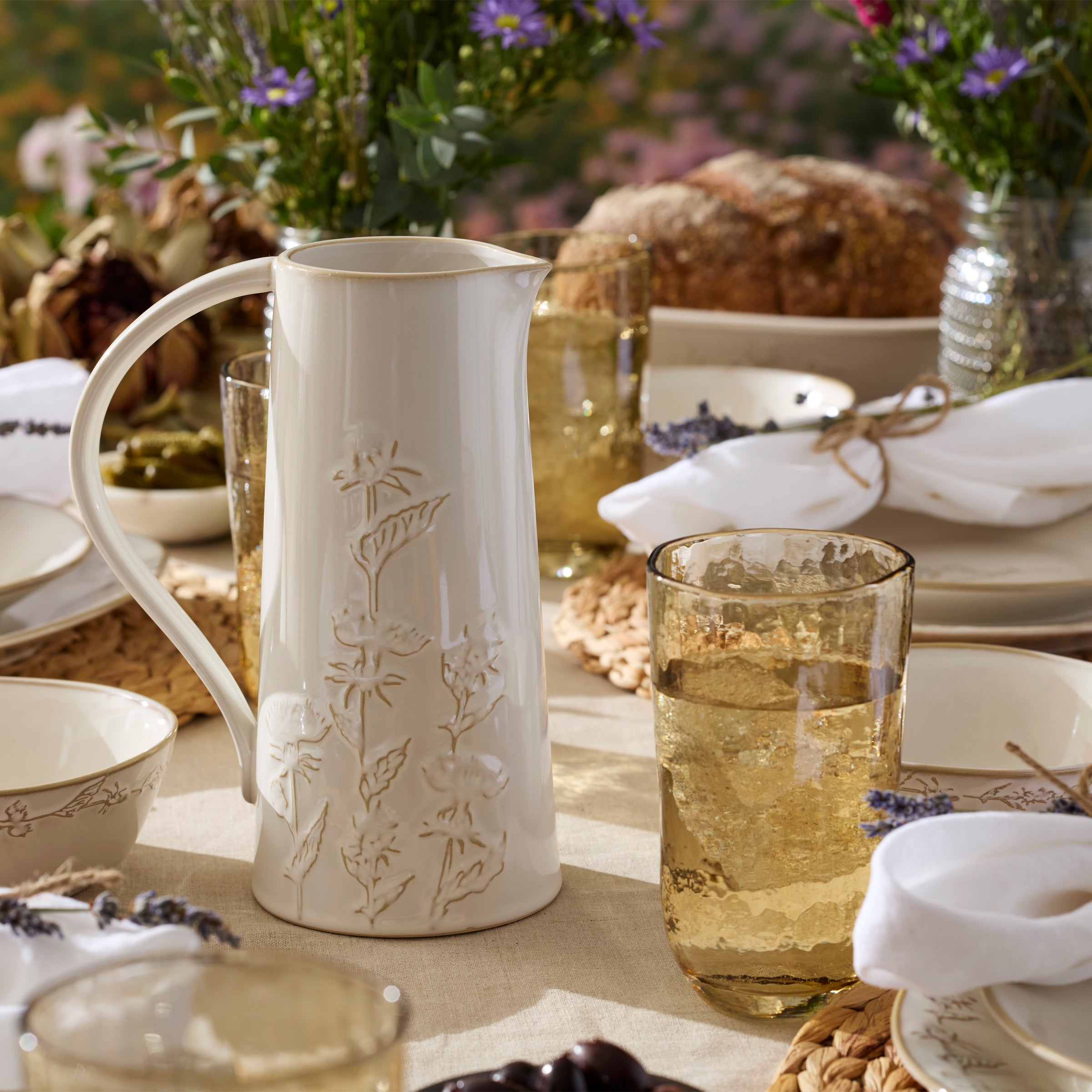Lenox Premium Homespun Amber Tall Tumbler - Set Of 4 - Image 4