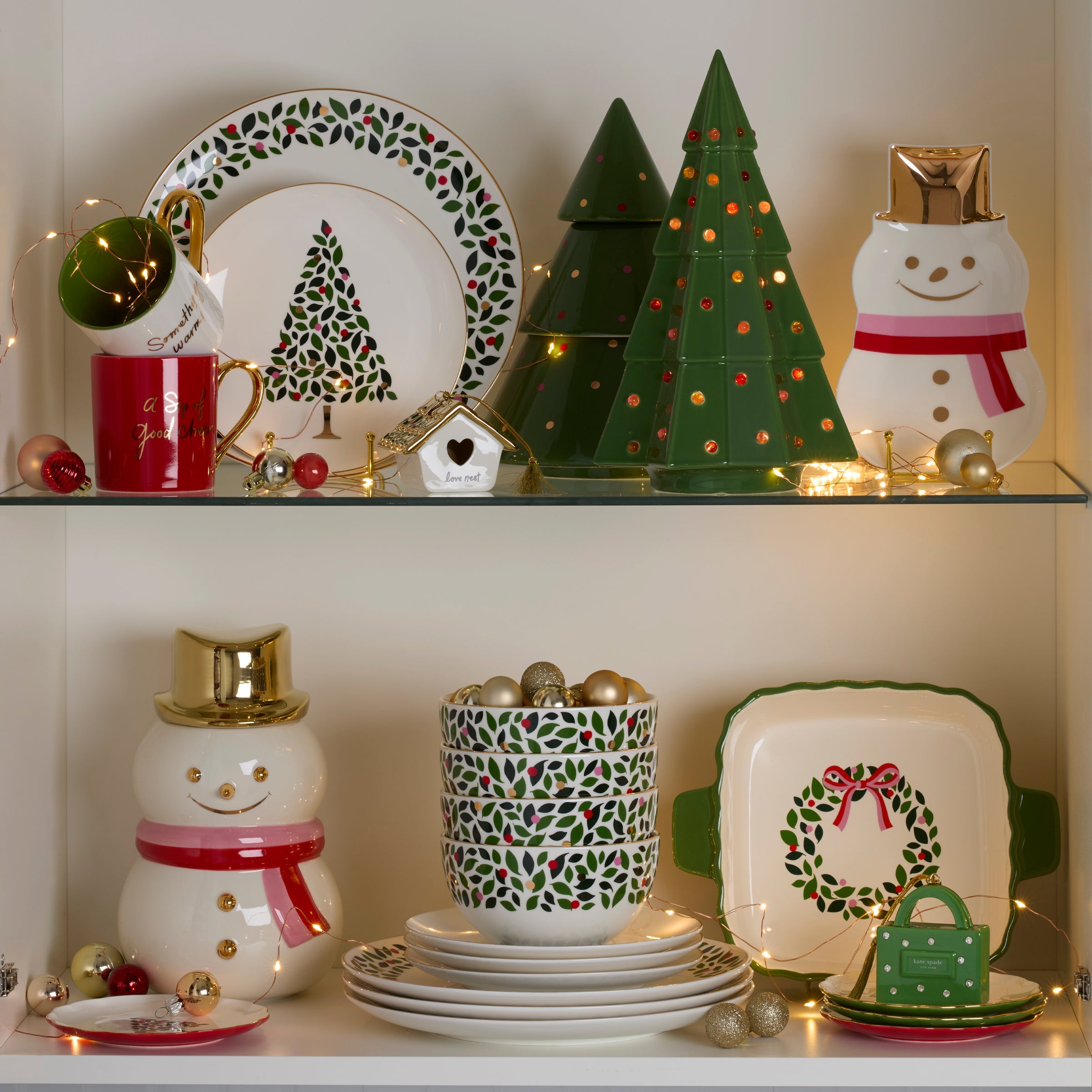Lenox Premium Be Jolly Snowman Cookie Jar - Image 2