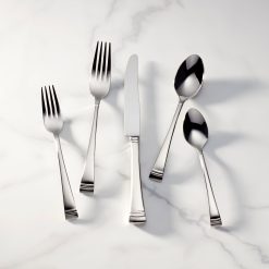 Lenox Premium Federal Platinum 20-Piece Flatware Set