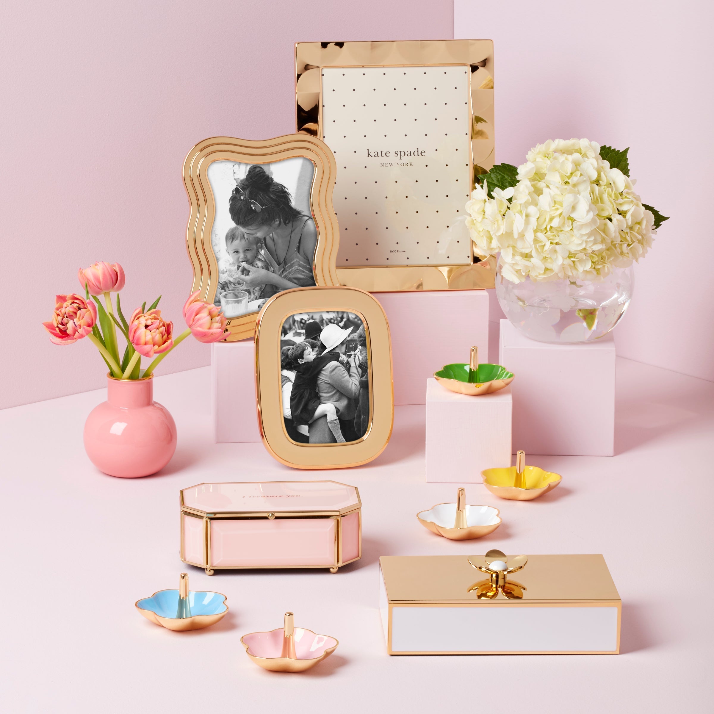 Lenox Premium Make It Pop Gold Large Floral Box - Image 4