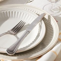 Alternative view of Lenox Premium French Perle Groove White 24-Piece Dinnerware Set
