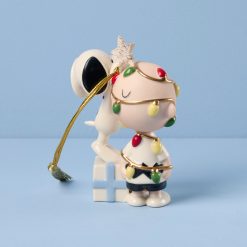 Alternative view of Lenox Premium You're A Christmas Tree Charlie Brown Ornament