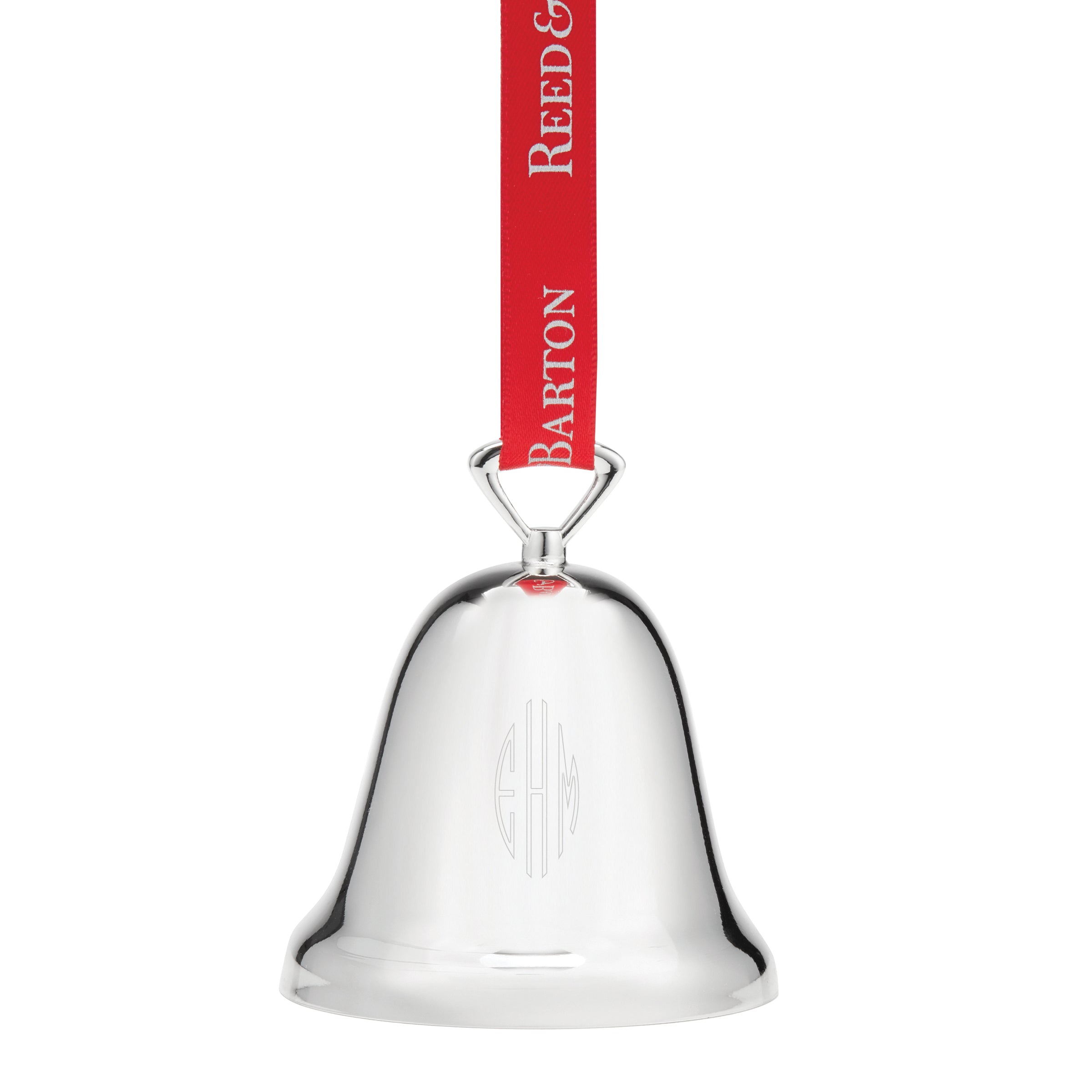 Lenox Premium Personalized Christmas Silverplated Bell Ornament - Image 2