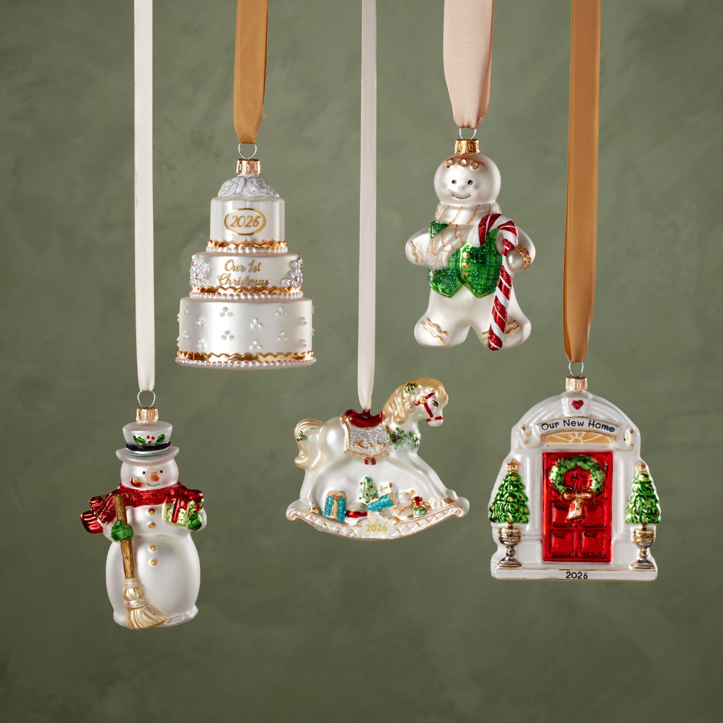 Lenox Premium 2026 Retro Blown Glass New Home Ornament - Image 5