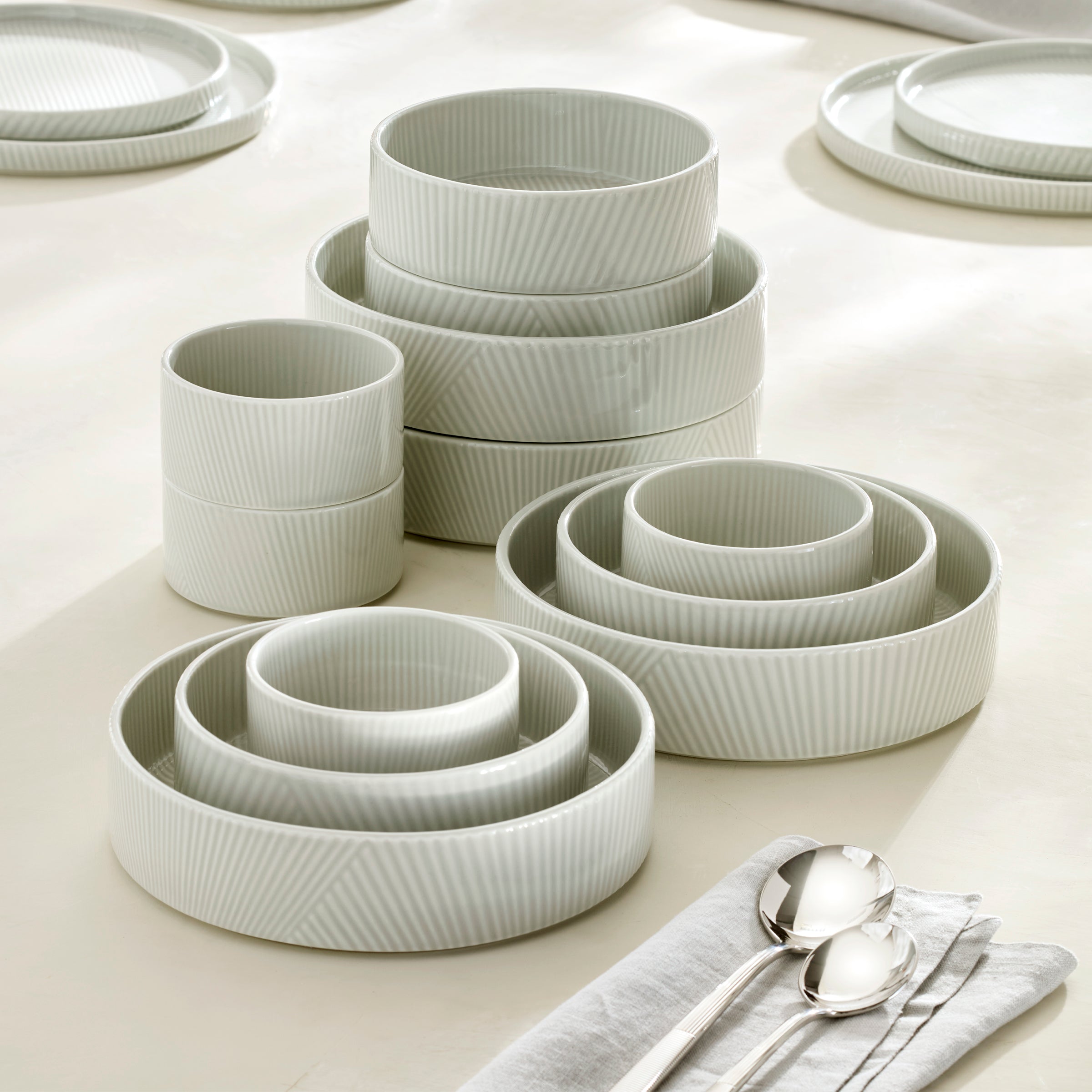 Lenox Premium Modulus Vapor 12-Piece Bowl Set - Image 2