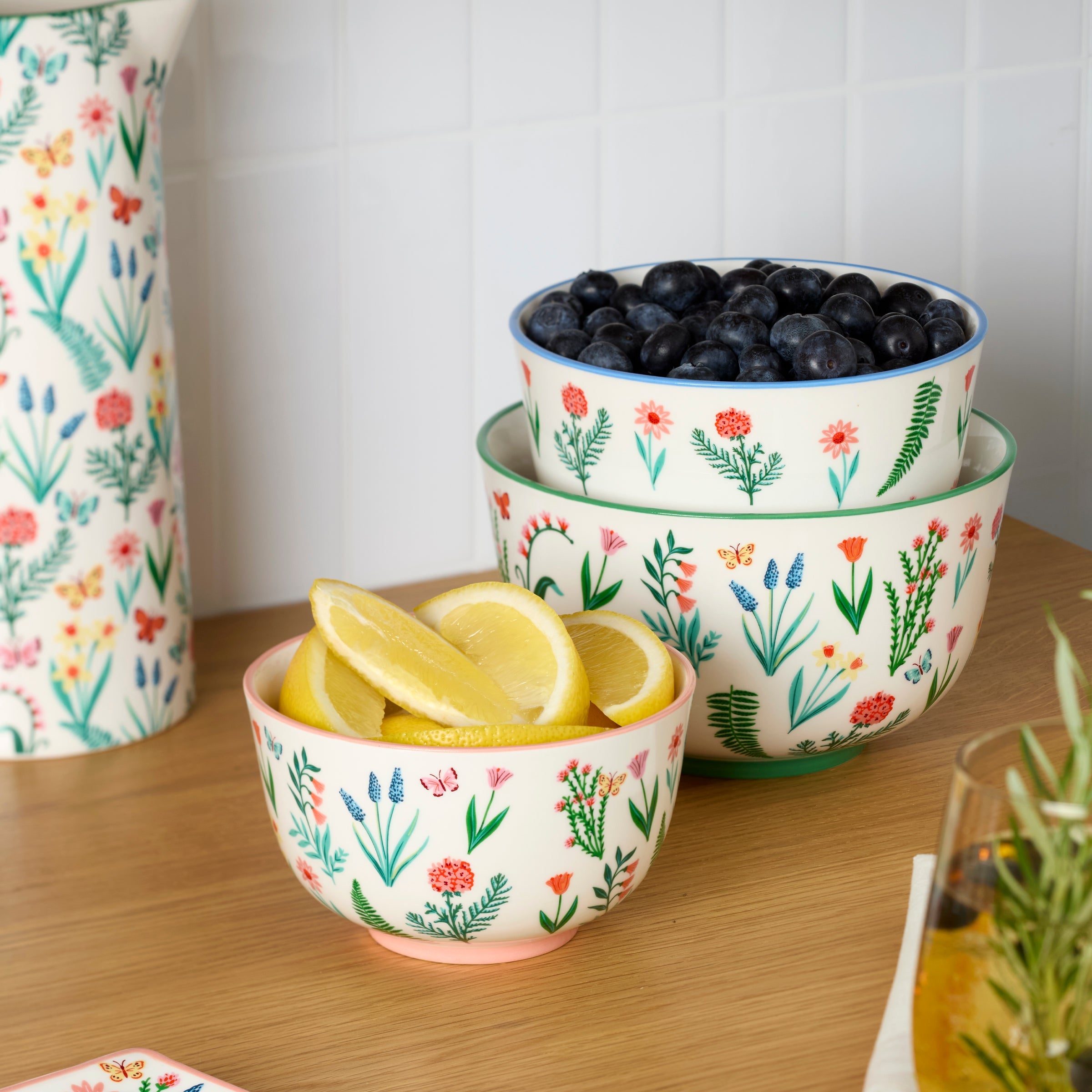 Lenox Premium First Blooms 3-Piece Nesting Bowl Set - Image 5