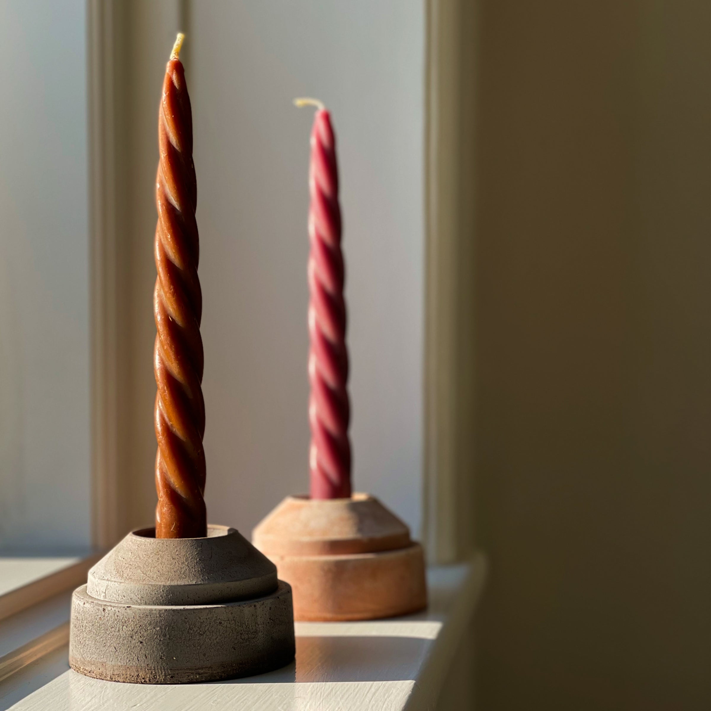 Lenox Premium Hoff Raw Grey Candleholder - Image 3