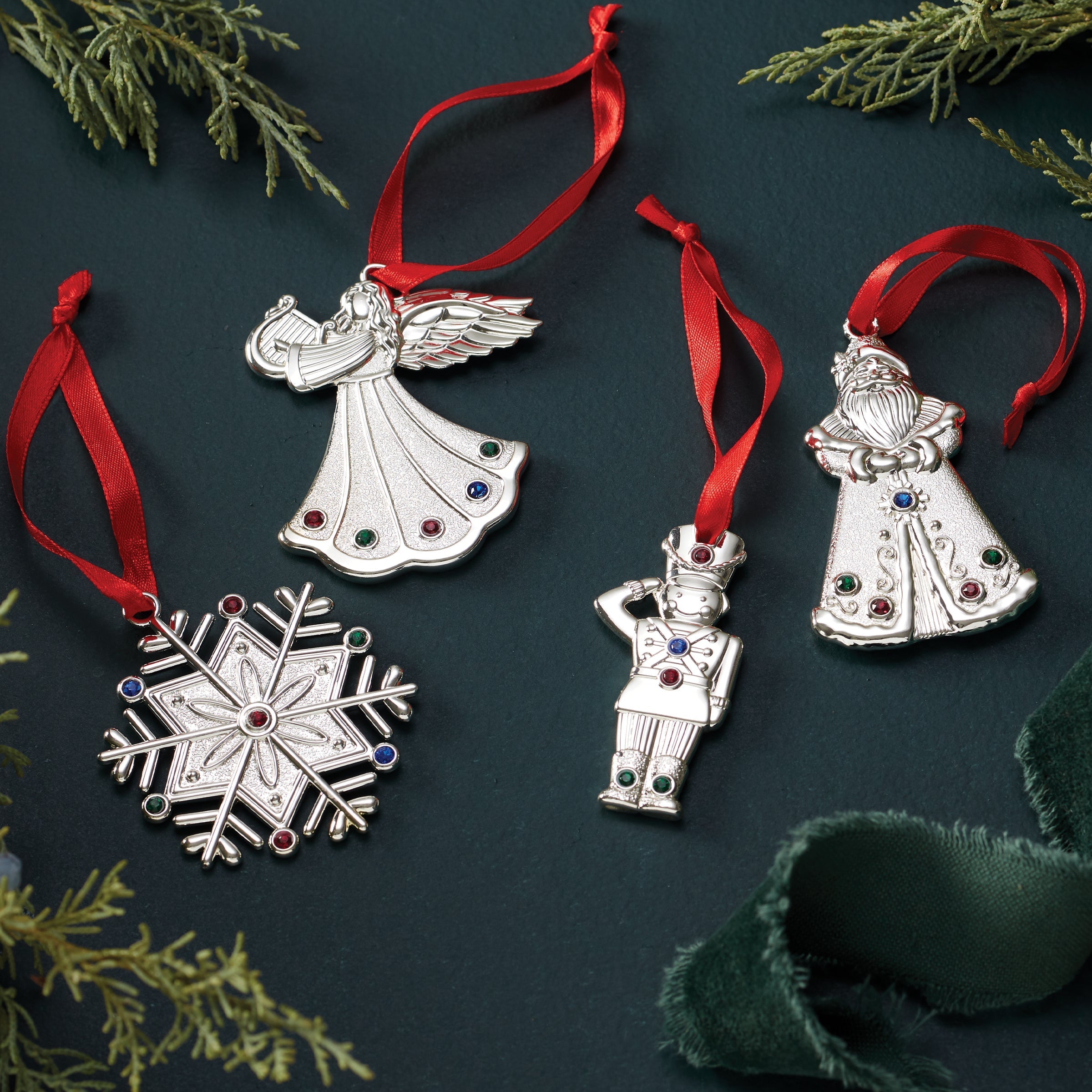 Lenox Premium Jeweled Soldier Charm Ornament - Image 2