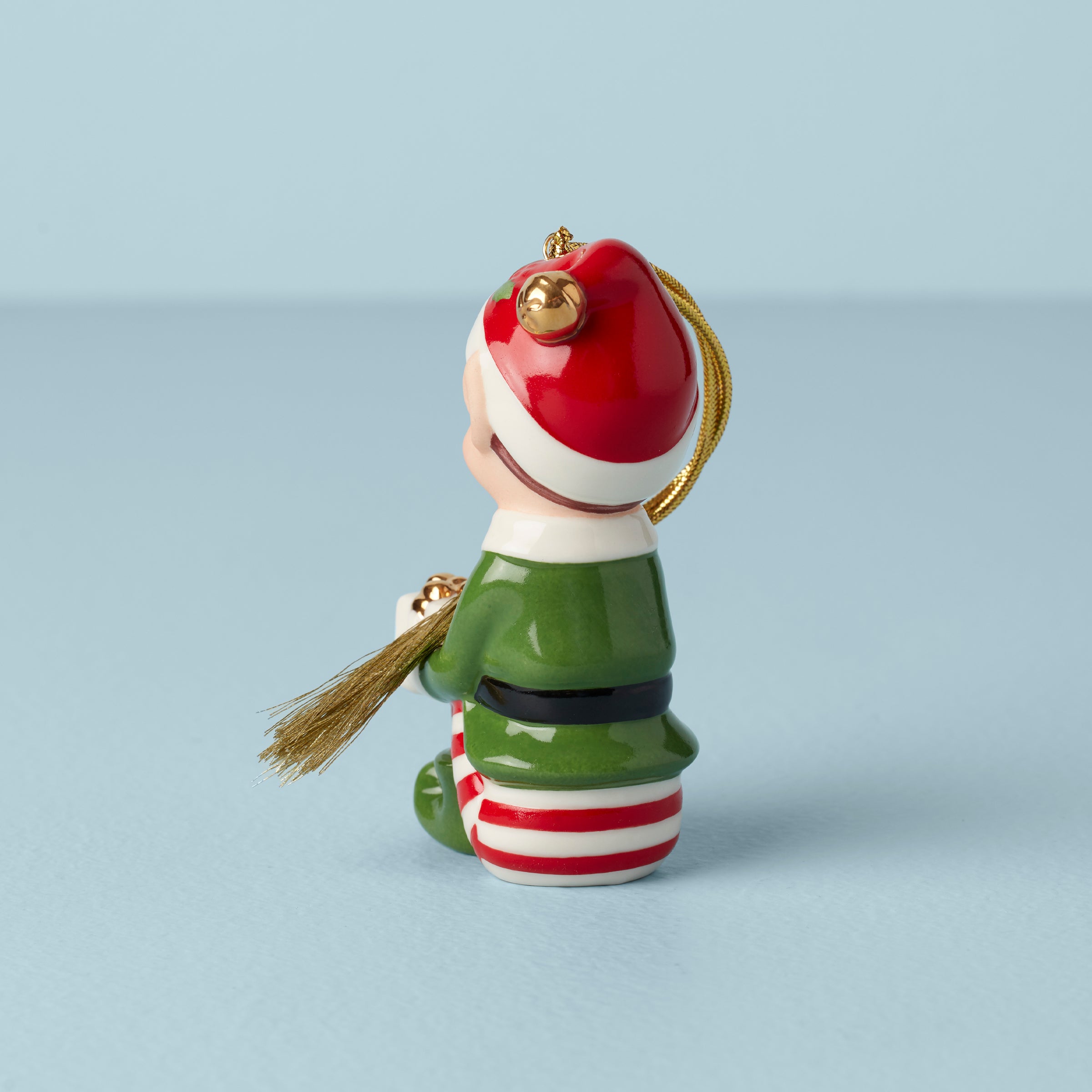 Lenox Premium Personalized Christmas Elf Ornament - Image 2