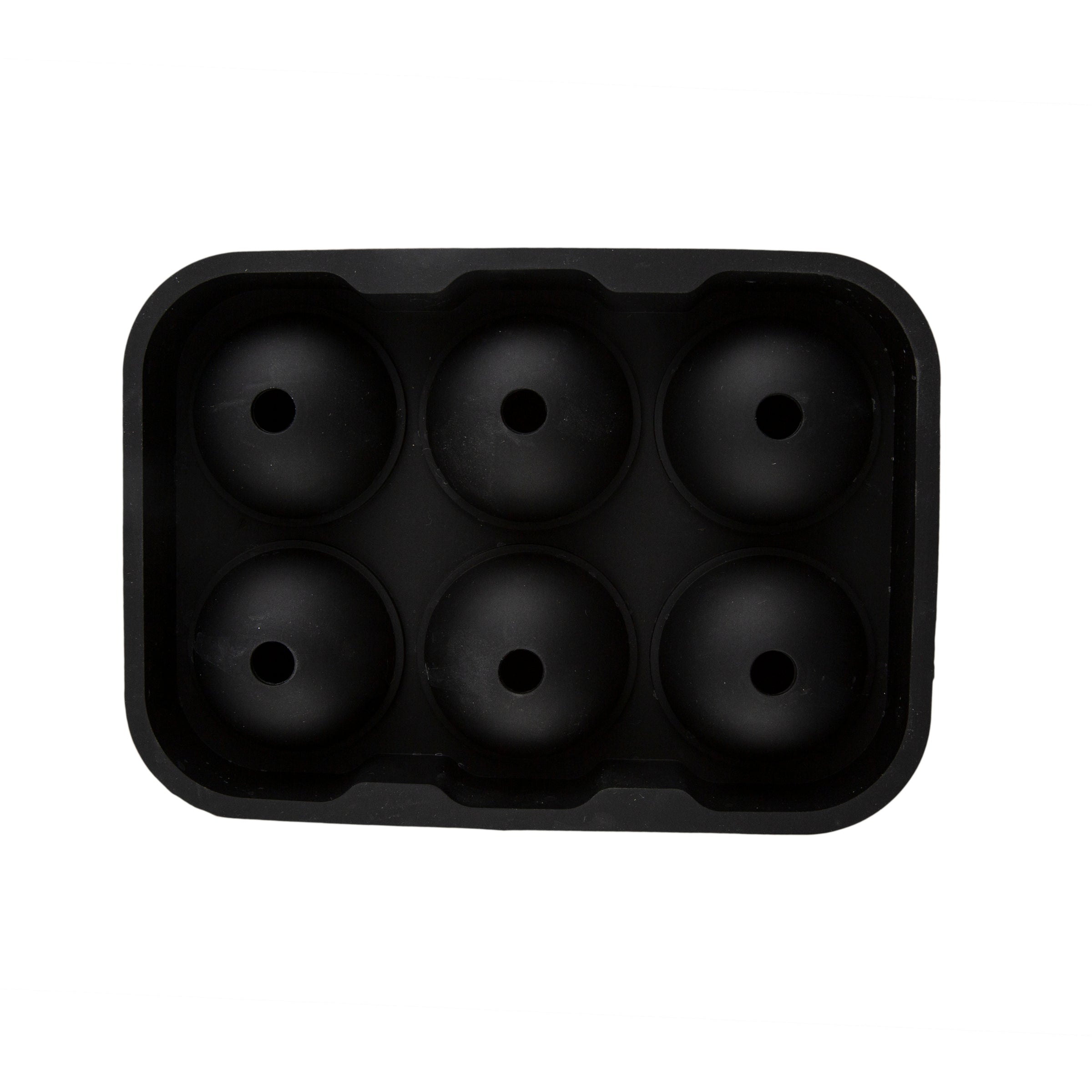 Lenox Premium Black Round Silicone Ice Mold - Image 3
