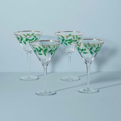 Alternative view of Lenox Premium Holiday Martini Glasses, Set of 4