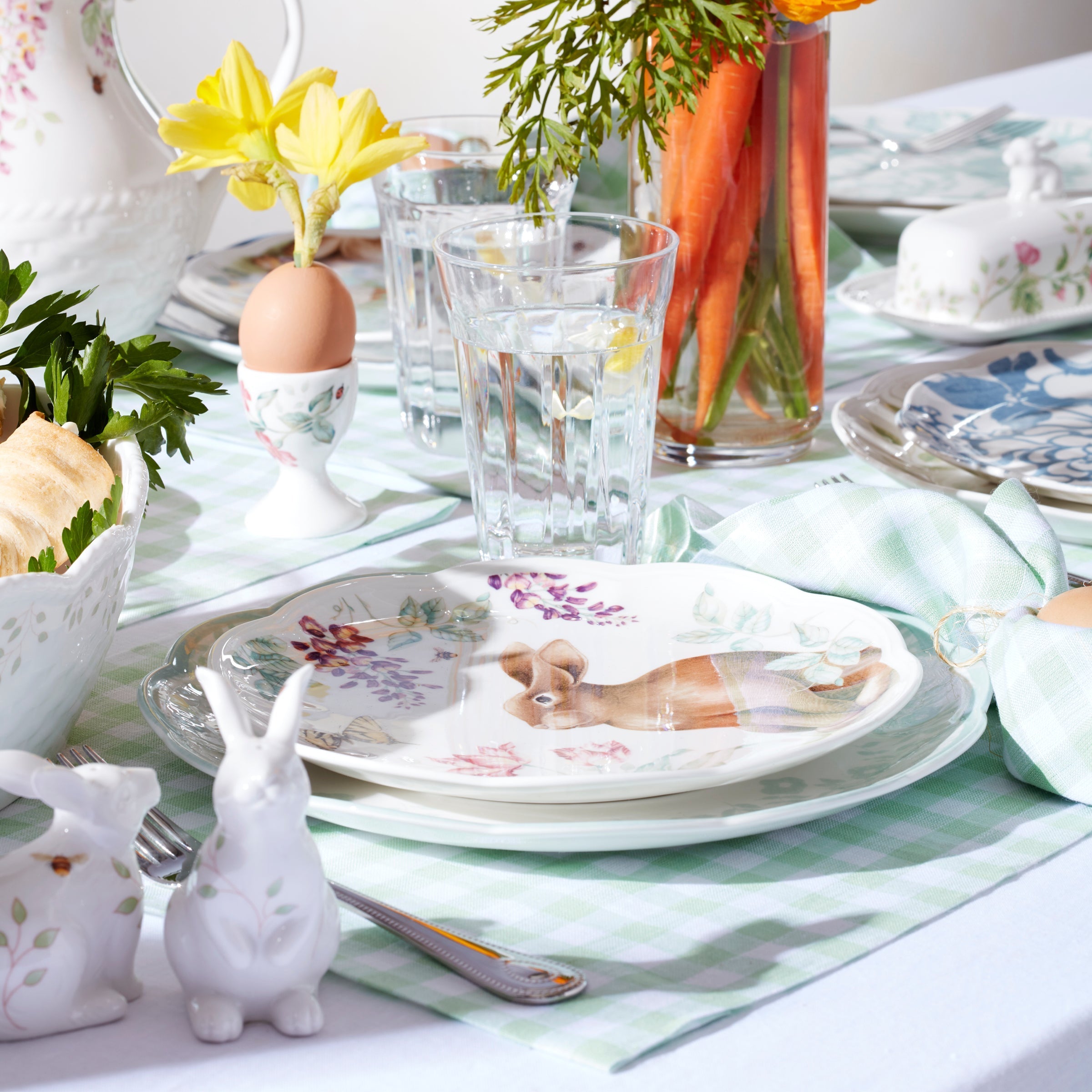 Lenox Premium Butterfly Meadow Bunny Salt & Pepper - Image 4