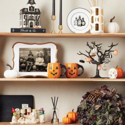 Alternative view of Lenox Premium Halloween Figural Pumpkin Mugs, Set of 4